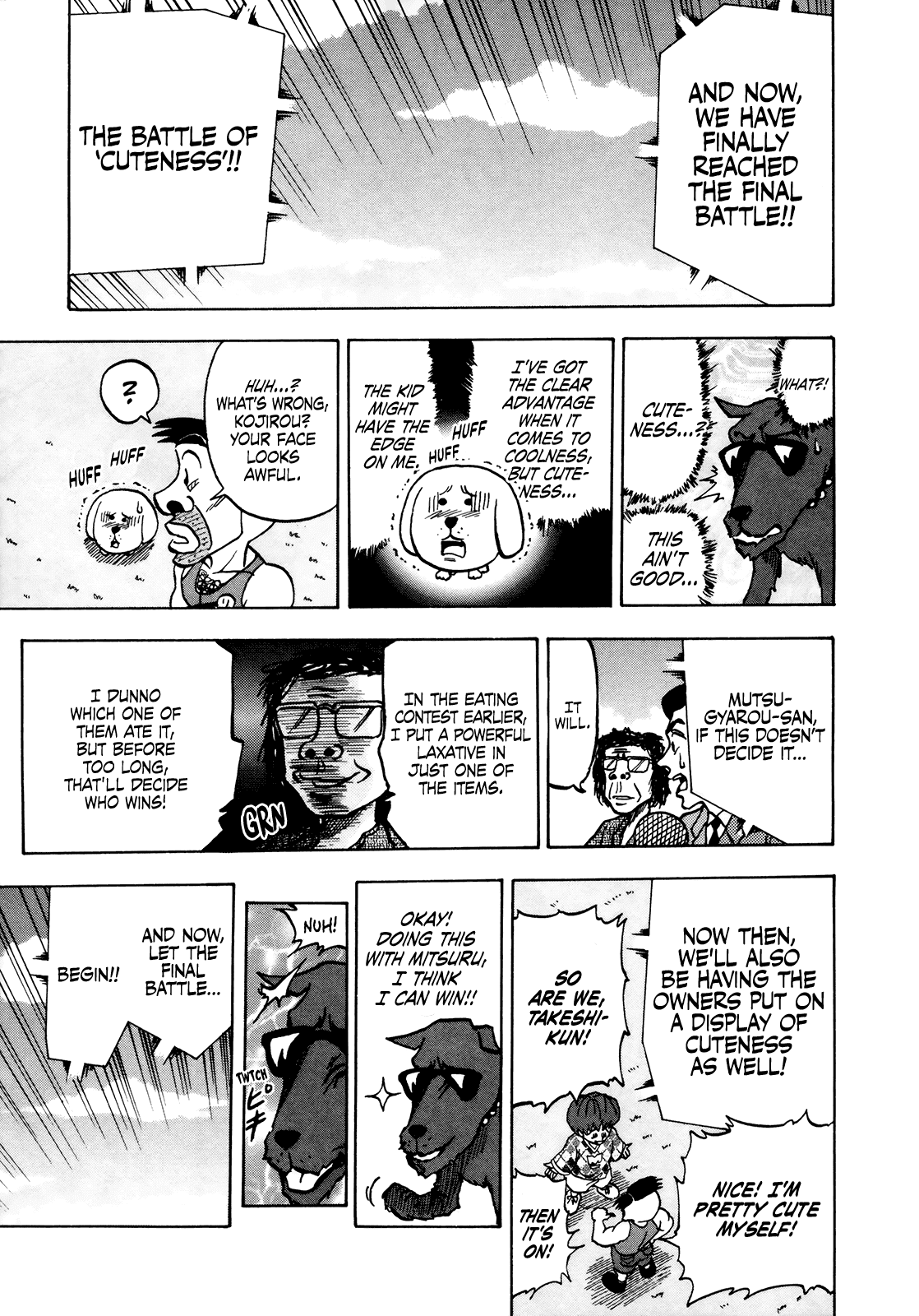 Seikimatsu Leader Den Takeshi! Chapter 37 page 21 - Chapter 37: The Heated Battle, King of Dog Championship!