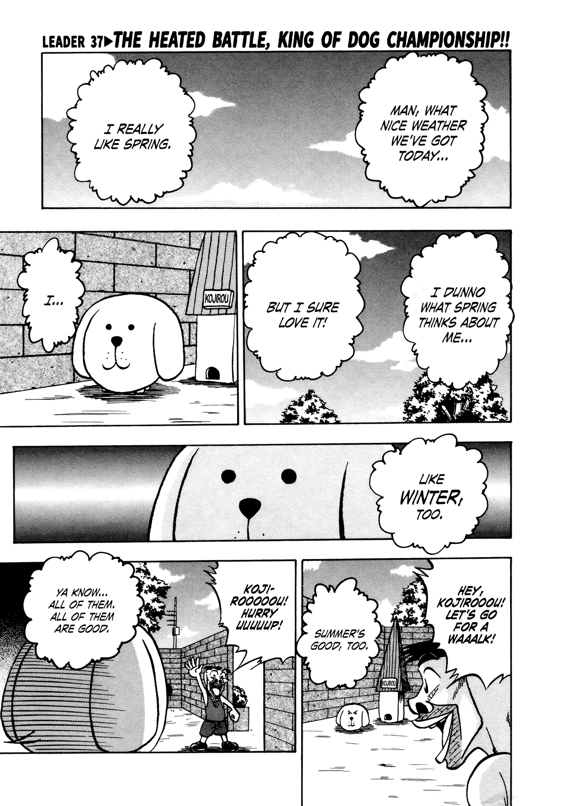 Seikimatsu Leader Den Takeshi! Chapter 37 page 5 - Chapter 37: The Heated Battle, King of Dog Championship!