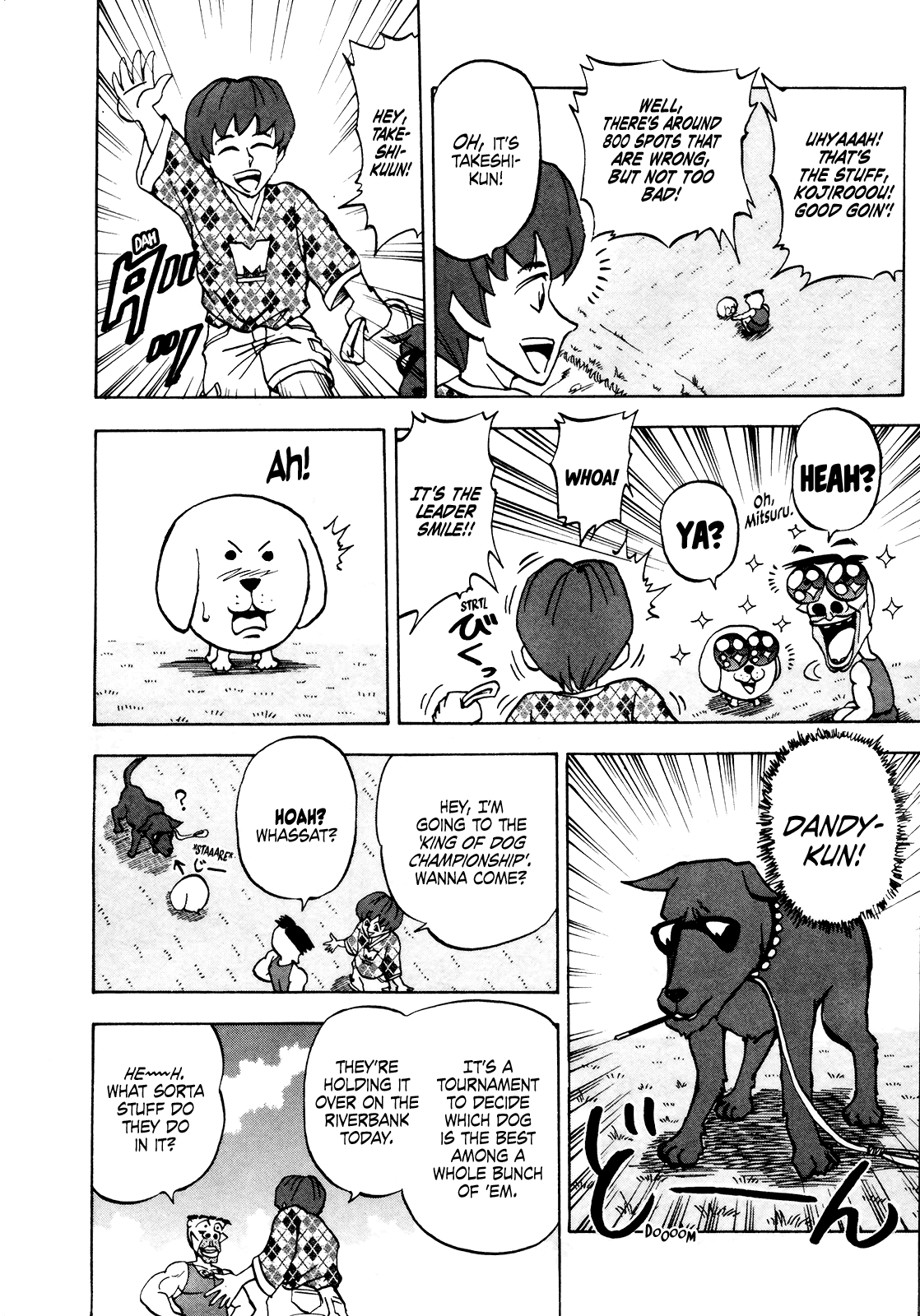 Seikimatsu Leader Den Takeshi! Chapter 37 page 8 - Chapter 37: The Heated Battle, King of Dog Championship!