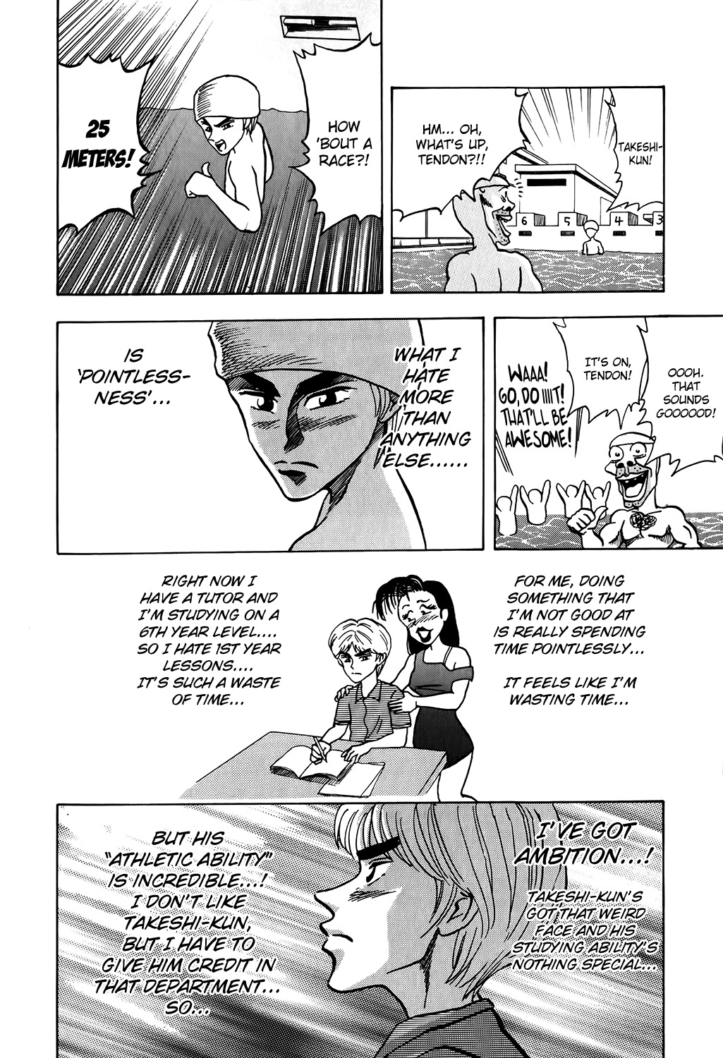 Seikimatsu Leader Den Takeshi! Chapter 4 page 10 - Chapter 4: Clash! A Pool Battle?!