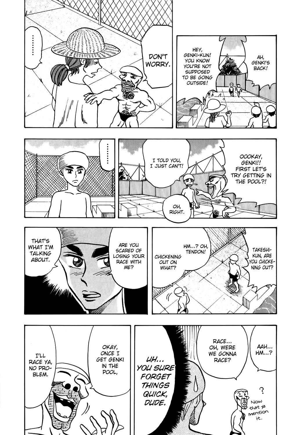 Seikimatsu Leader Den Takeshi! Chapter 4 page 14 - Chapter 4: Clash! A Pool Battle?!