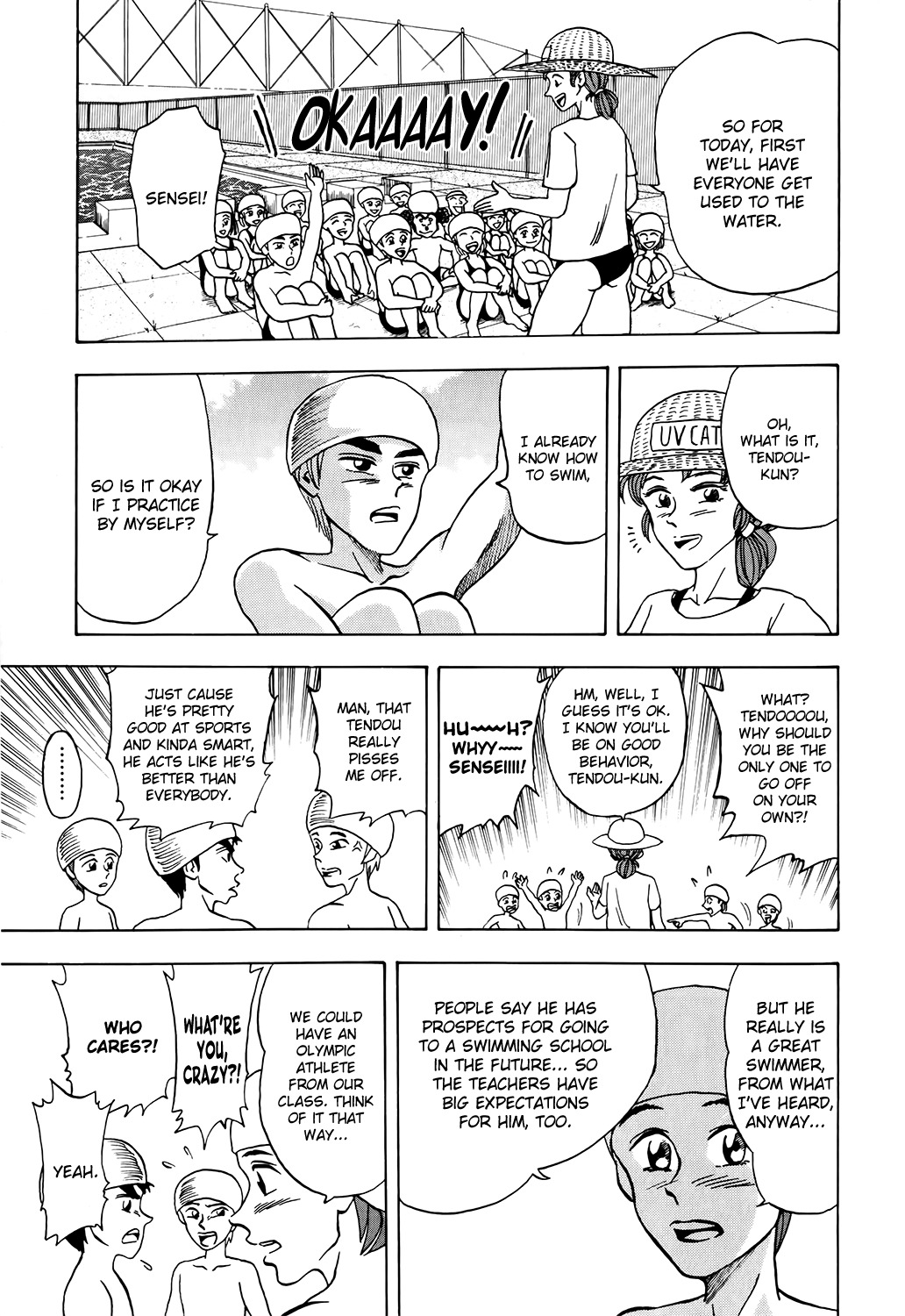 Seikimatsu Leader Den Takeshi! Chapter 4 page 7 - Chapter 4: Clash! A Pool Battle?!