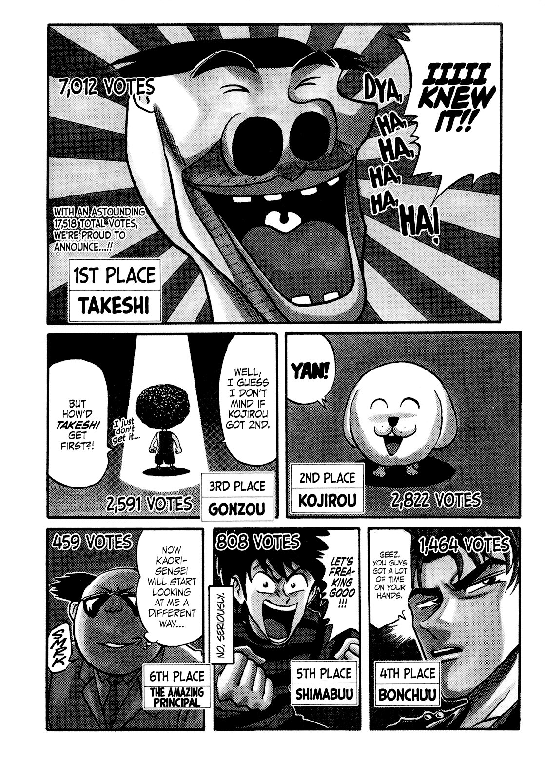 Seikimatsu Leader Den Takeshi! Chapter 43 page 3 - Chapter 43: The Flow of the Game...!!