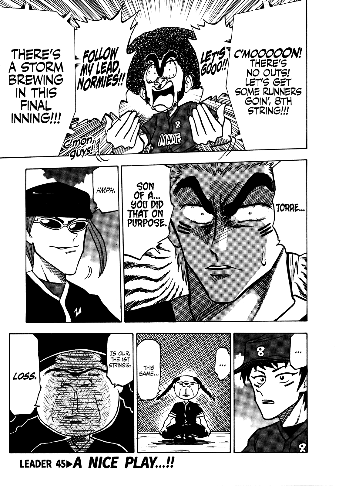 Seikimatsu Leader Den Takeshi! Chapter 45 page 1 - Chapter 45: A Nice Play...!!