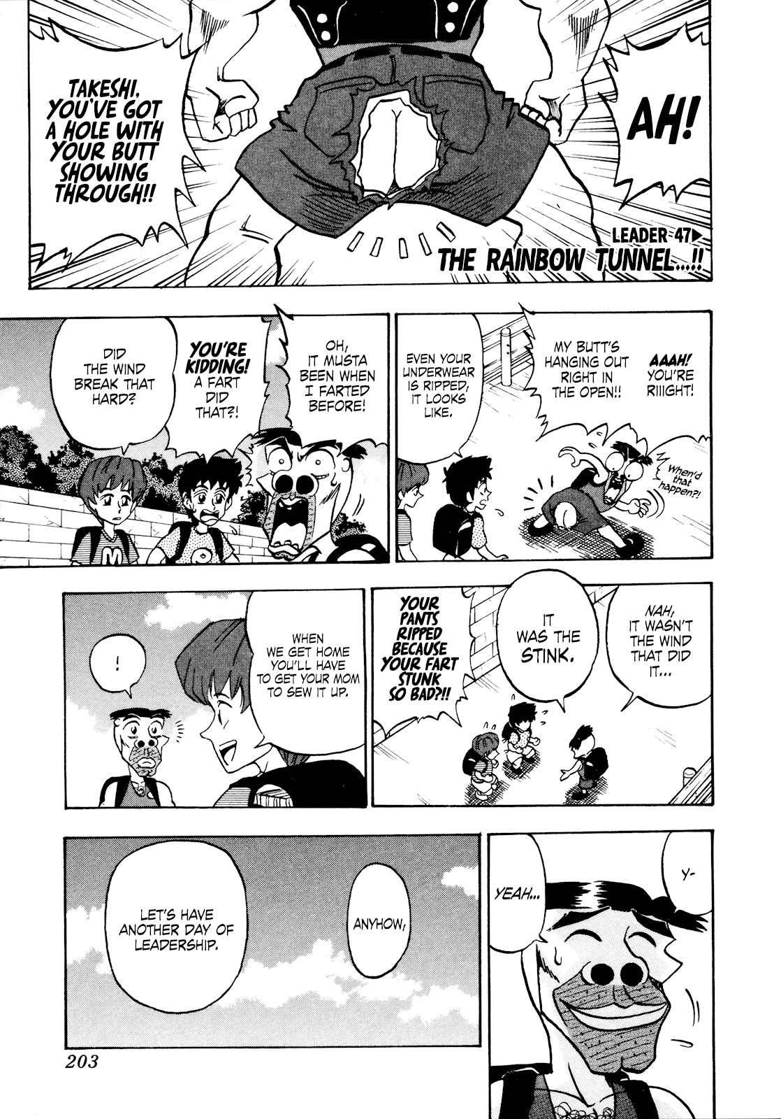 Seikimatsu Leader Den Takeshi! Chapter 47 page 1 - Chapter 47: The Rainbow Tunnel...!!