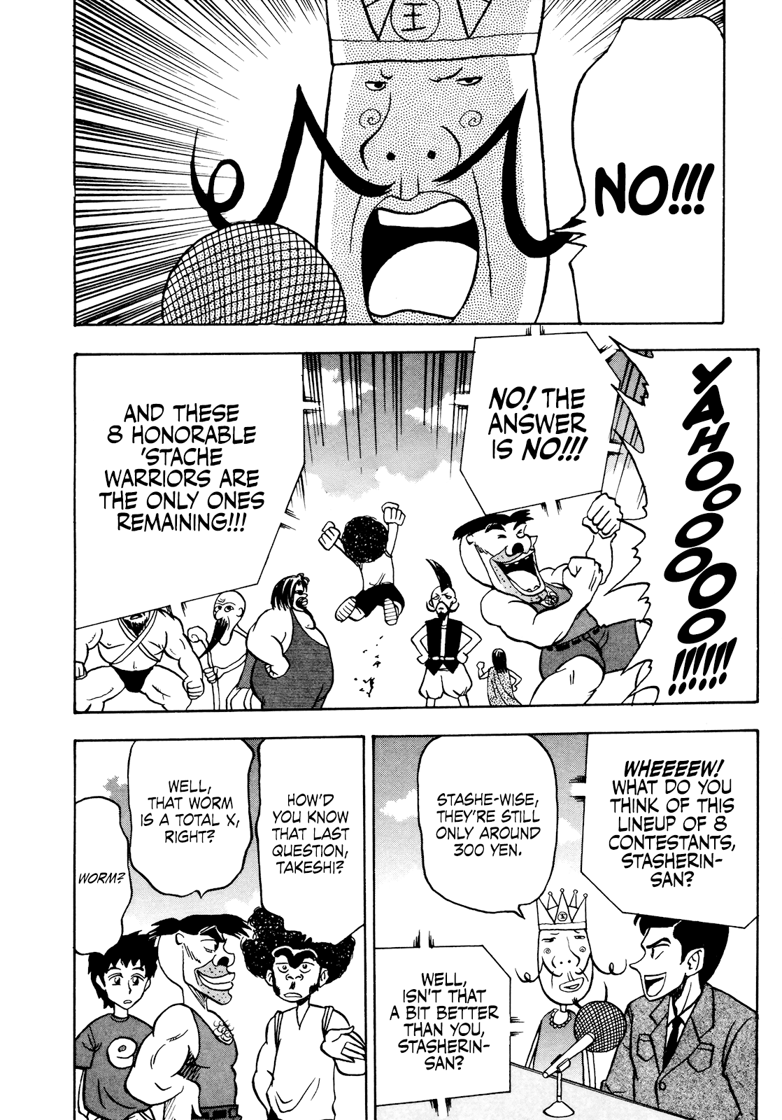 Seikimatsu Leader Den Takeshi! Chapter 48 page 10 - Chapter 48: The Curtain Opens on the Mustachelympics!!