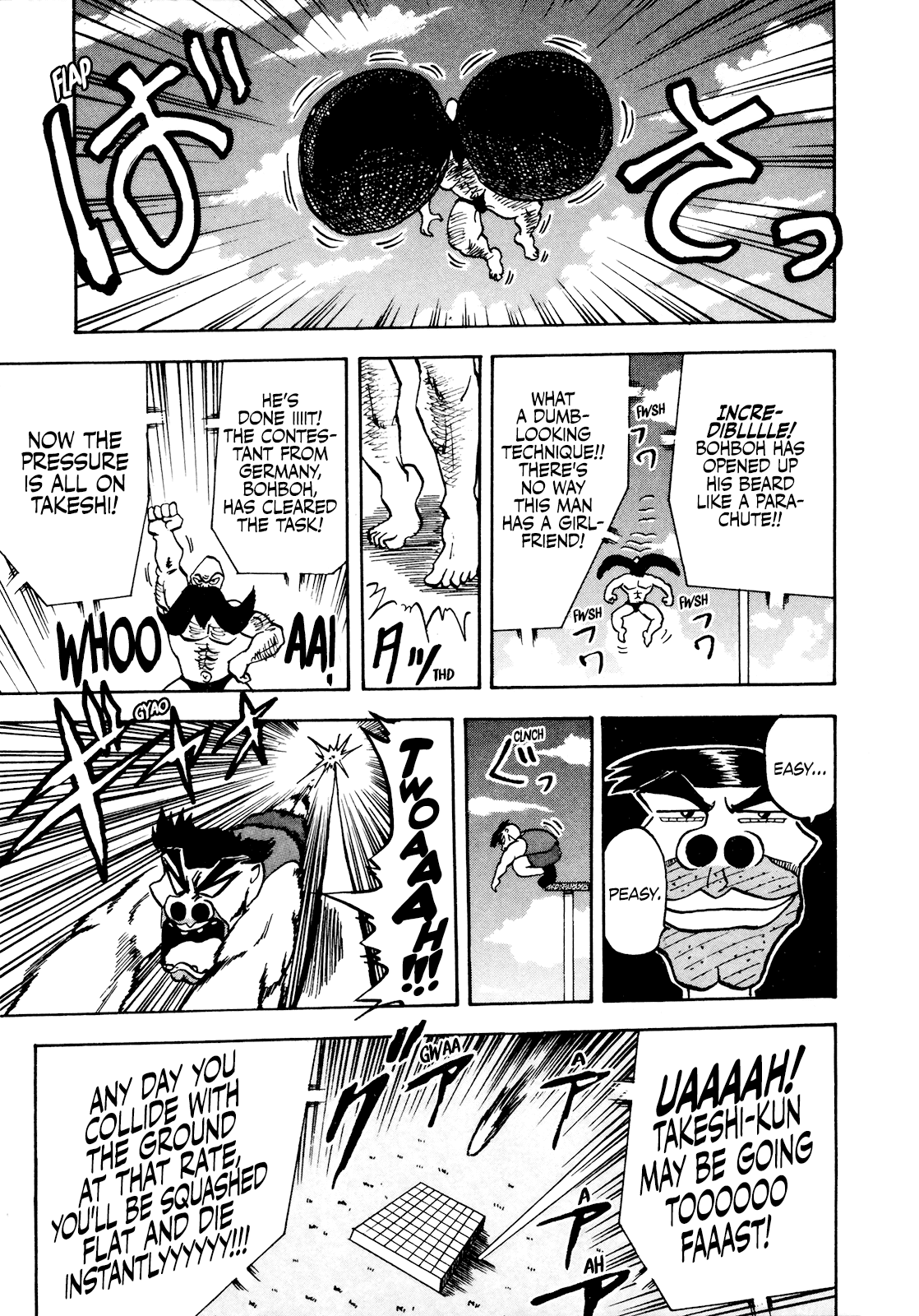 Seikimatsu Leader Den Takeshi! Chapter 48 page 13 - Chapter 48: The Curtain Opens on the Mustachelympics!!