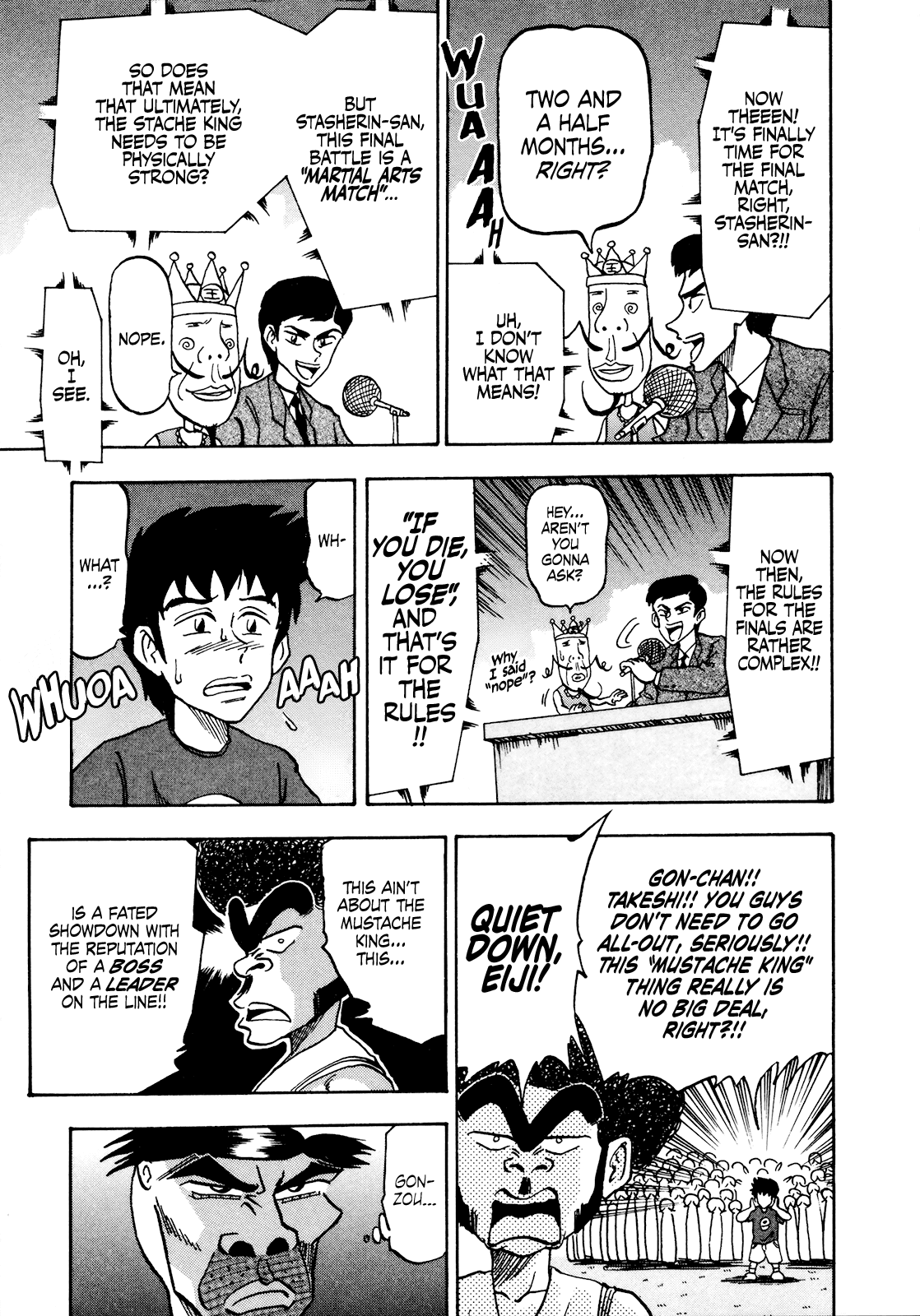 Seikimatsu Leader Den Takeshi! Chapter 49 page 3 - Chapter 49: Leader VS. Boss!!