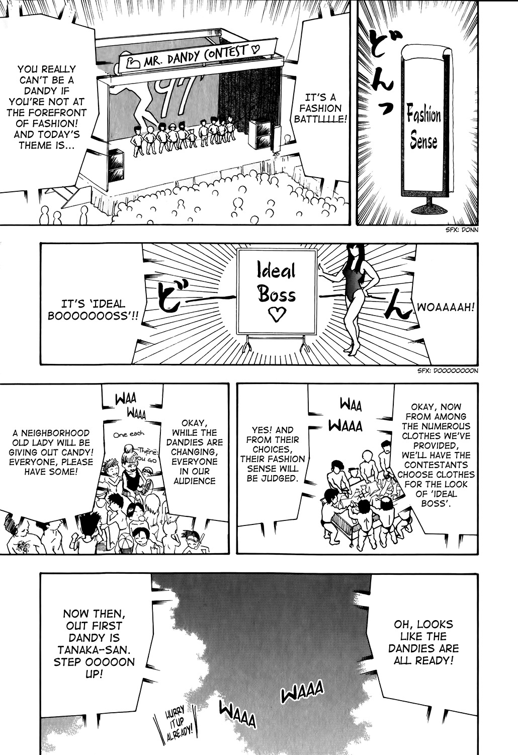 Seikimatsu Leader Den Takeshi! Chapter 5 page 9 - Chapter 5: Midsummer Dandy...!!