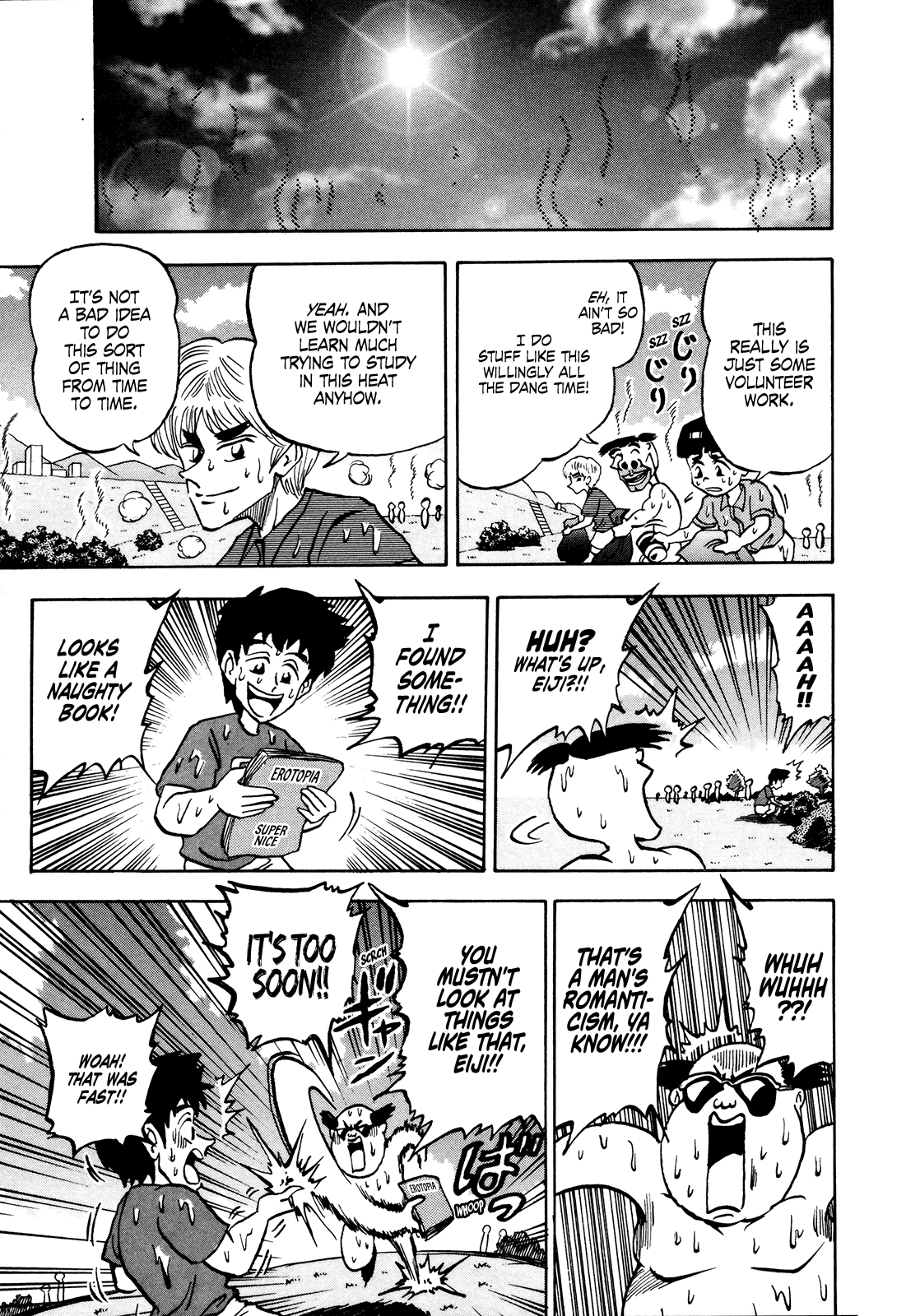 Seikimatsu Leader Den Takeshi! Chapter 51 page 8 - Chapter 51: Scorching Hot Secret!!