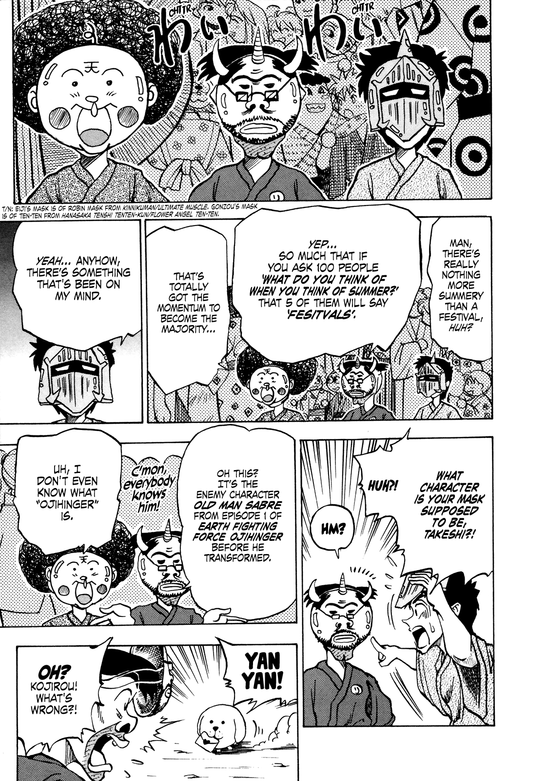 Seikimatsu Leader Den Takeshi! Chapter 53 page 3 - Chapter 53: Move Out! The Poppo Town Summer Festival!!