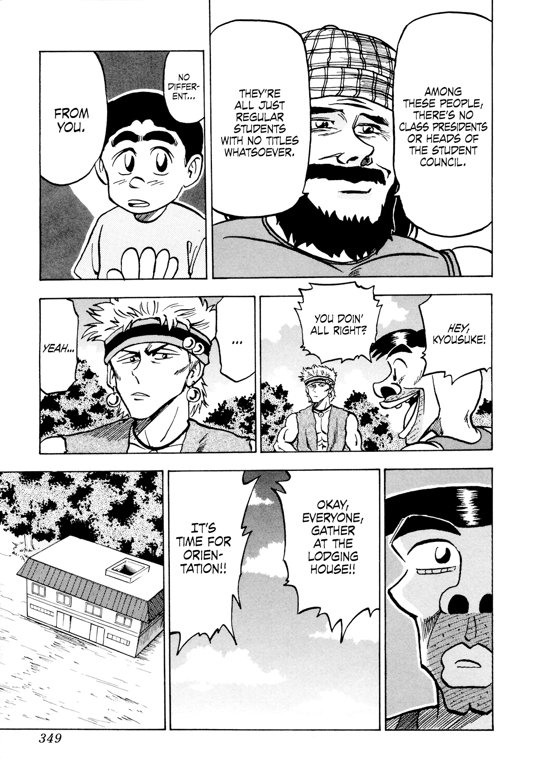 Seikimatsu Leader Den Takeshi! Chapter 54 page 15 - Chapter 54: Fainting in Agony! The Leader Lodging Camp!!