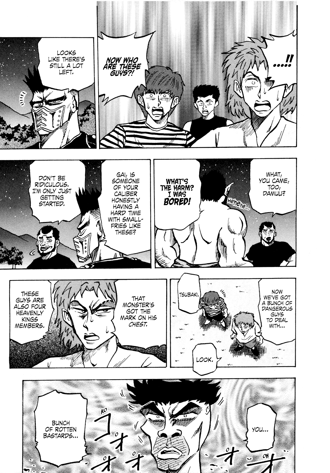 Seikimatsu Leader Den Takeshi! Chapter 57 page 15 - Chapter 57: The Power of the Four Heavenly Kings...!!