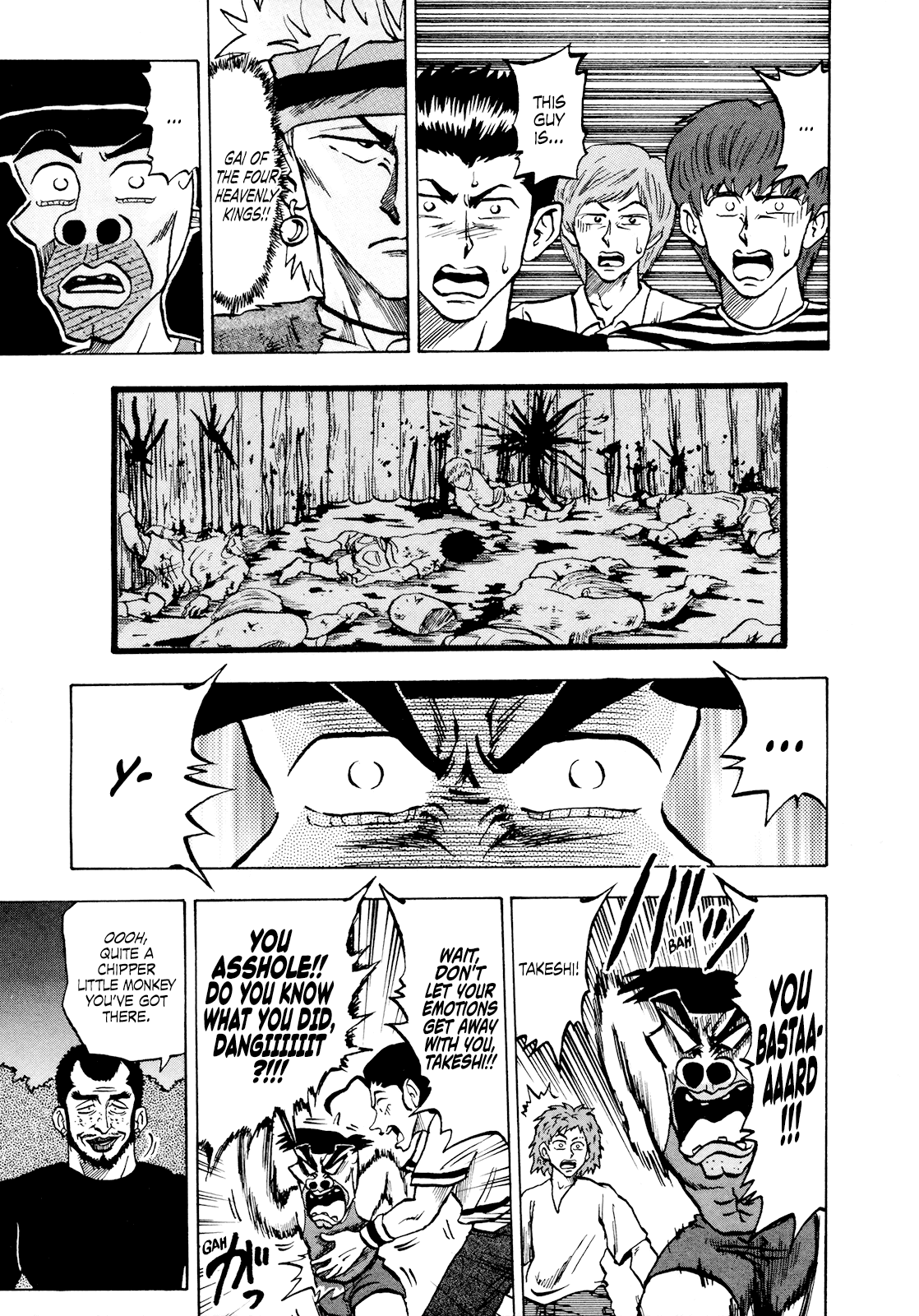 Seikimatsu Leader Den Takeshi! Chapter 57 page 3 - Chapter 57: The Power of the Four Heavenly Kings...!!
