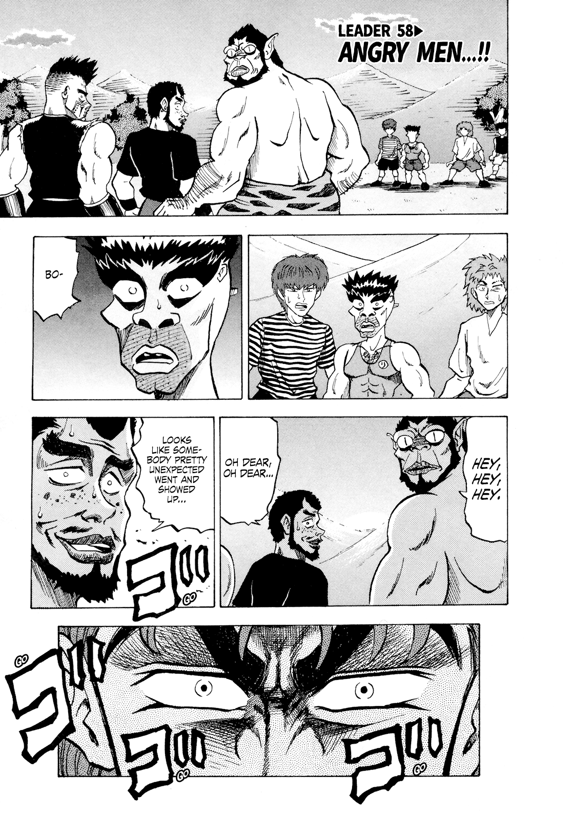 Seikimatsu Leader Den Takeshi! Chapter 58 page 1 - Chapter 58: Angry Men...!!