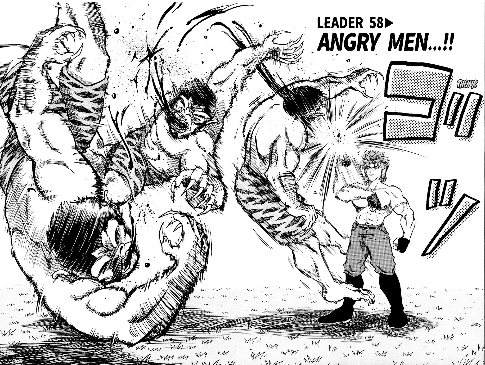 Seikimatsu Leader Den Takeshi! Chapter 58 page 4 - Chapter 58: Angry Men...!!