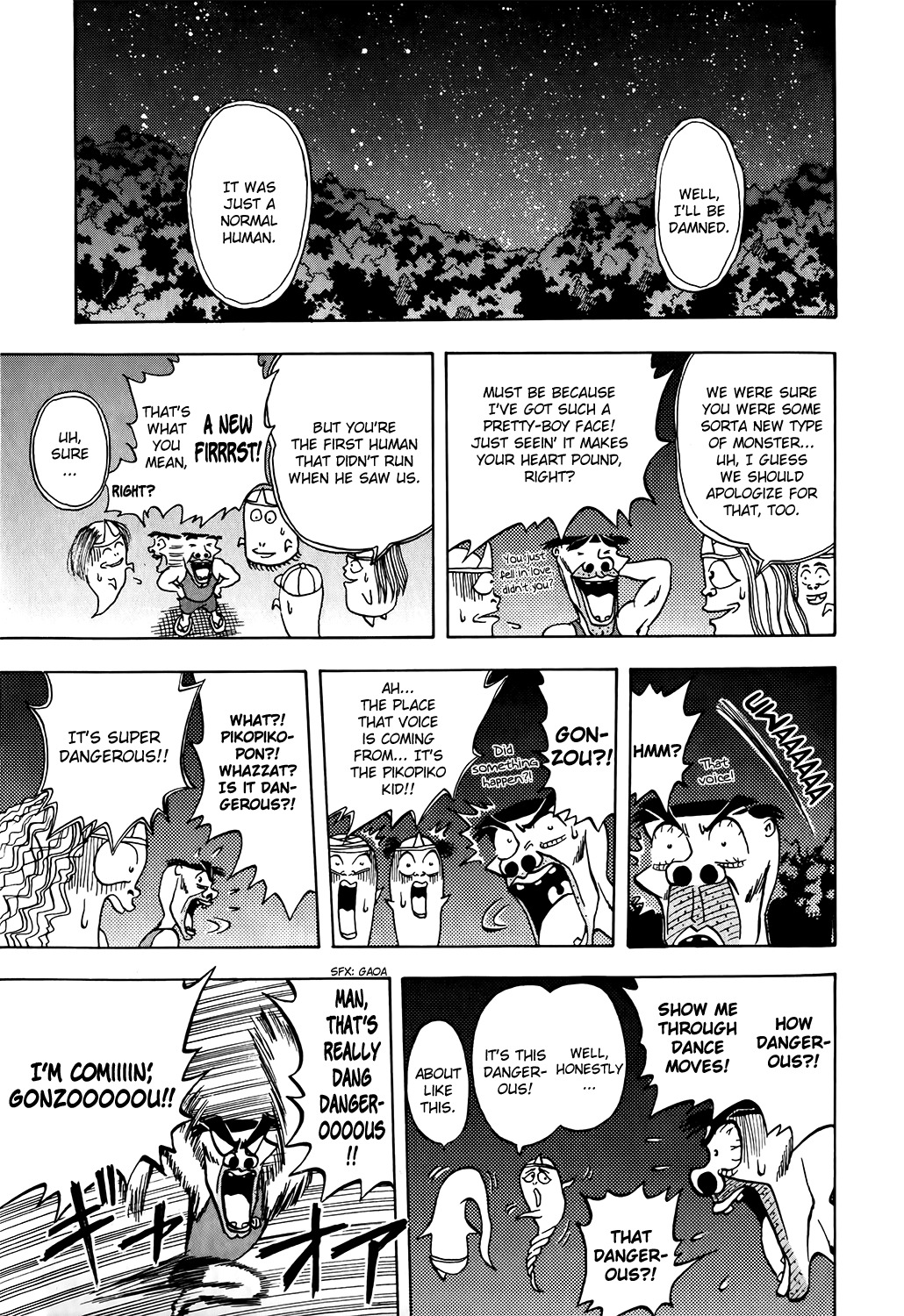 Seikimatsu Leader Den Takeshi! Chapter 6 page 11 - Chapter 6: The Terror of Pikopiko Mountain...!!