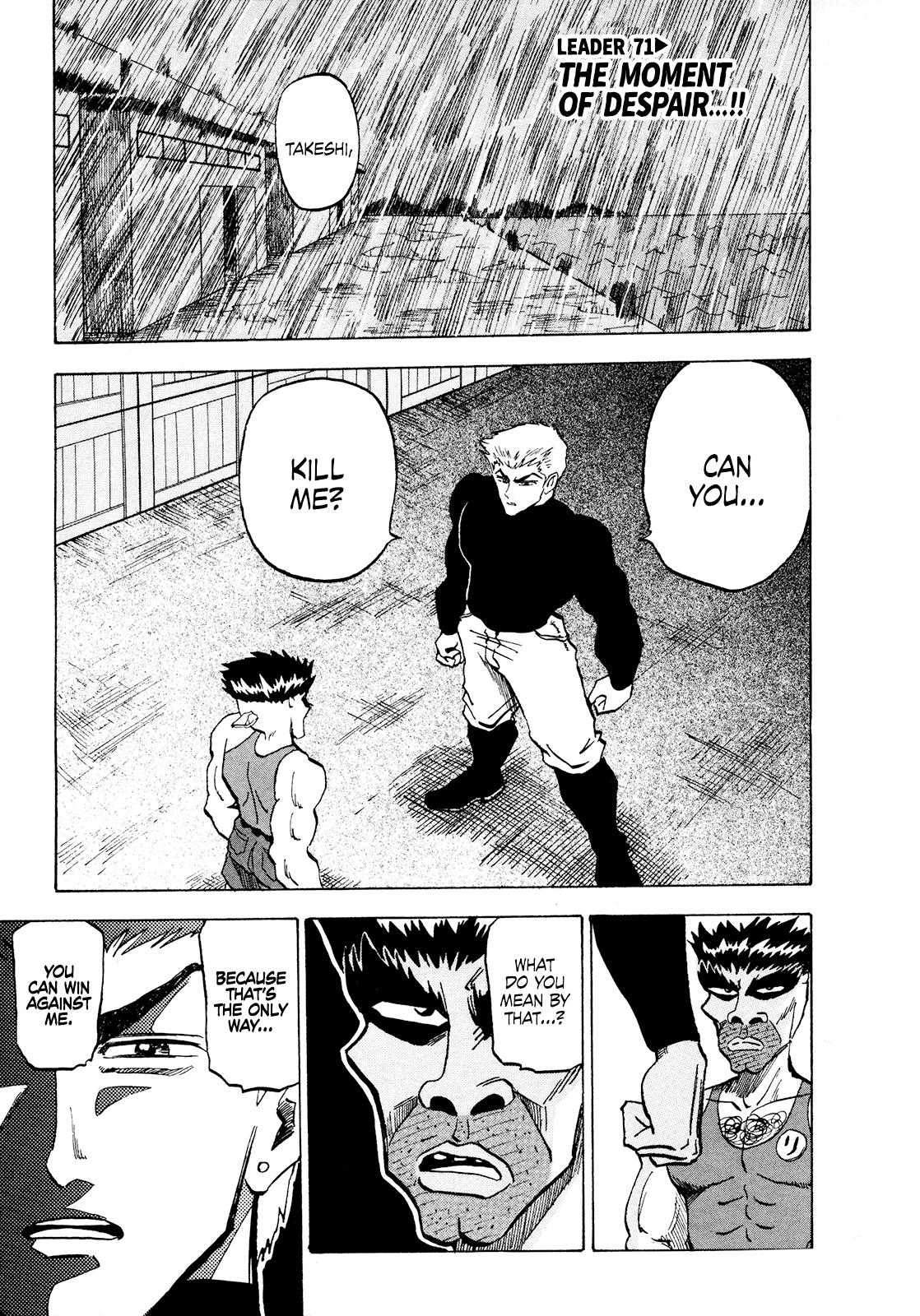 Seikimatsu Leader Den Takeshi! Chapter 71 page 1 - Chapter 71: The Moment of Despair...!!