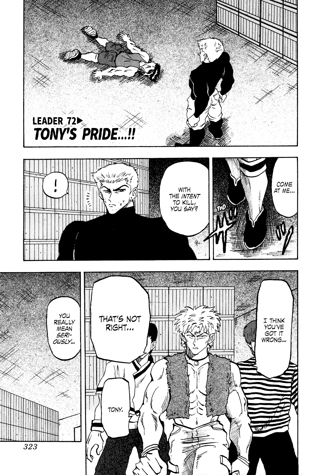 Seikimatsu Leader Den Takeshi! Chapter 72 page 1 - Chapter 72: Tony's Pride...!!