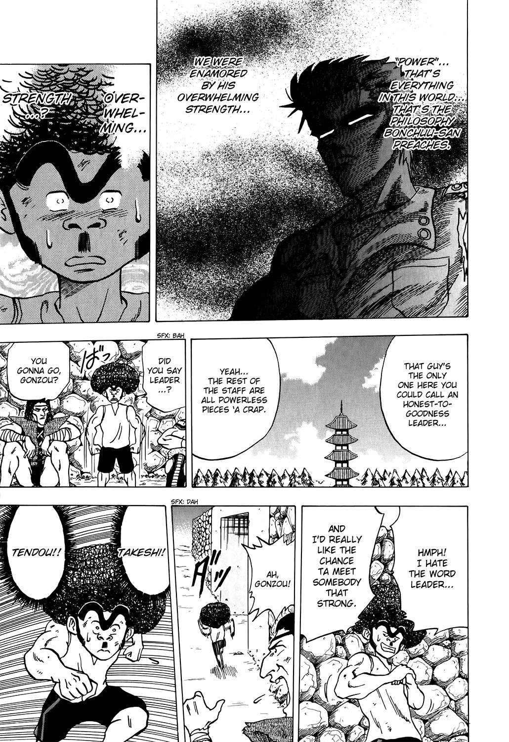 Seikimatsu Leader Den Takeshi! Chapter 8 page 12 - Chapter 8: Master Bonchuu!! - 'Proof of a Leader' Arc Part 2