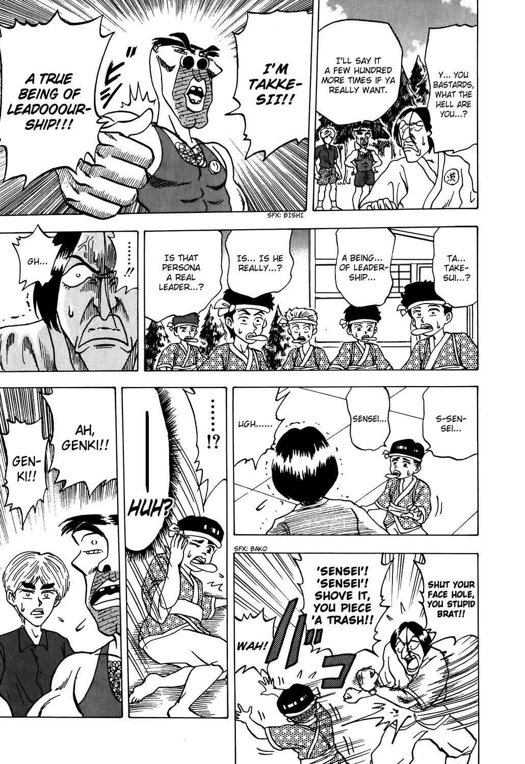 Seikimatsu Leader Den Takeshi! Chapter 8 page 14 - Chapter 8: Master Bonchuu!! - 'Proof of a Leader' Arc Part 2