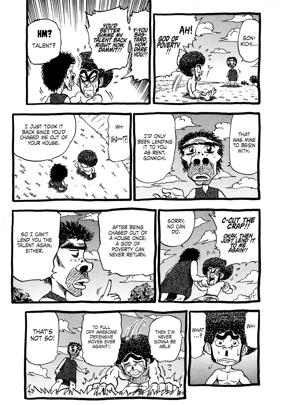 Seikimatsu Leader Den Takeshi! Chapter 87 page 11 - Chapter 87: Gonkichi and the God of Poverty