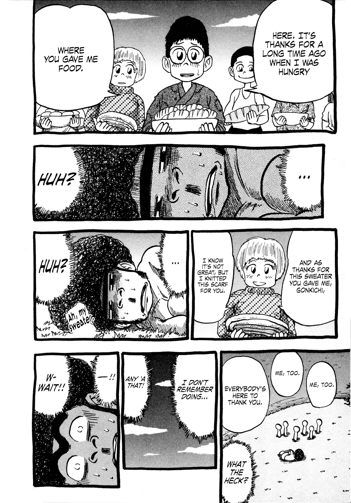 Seikimatsu Leader Den Takeshi! Chapter 87 page 14 - Chapter 87: Gonkichi and the God of Poverty