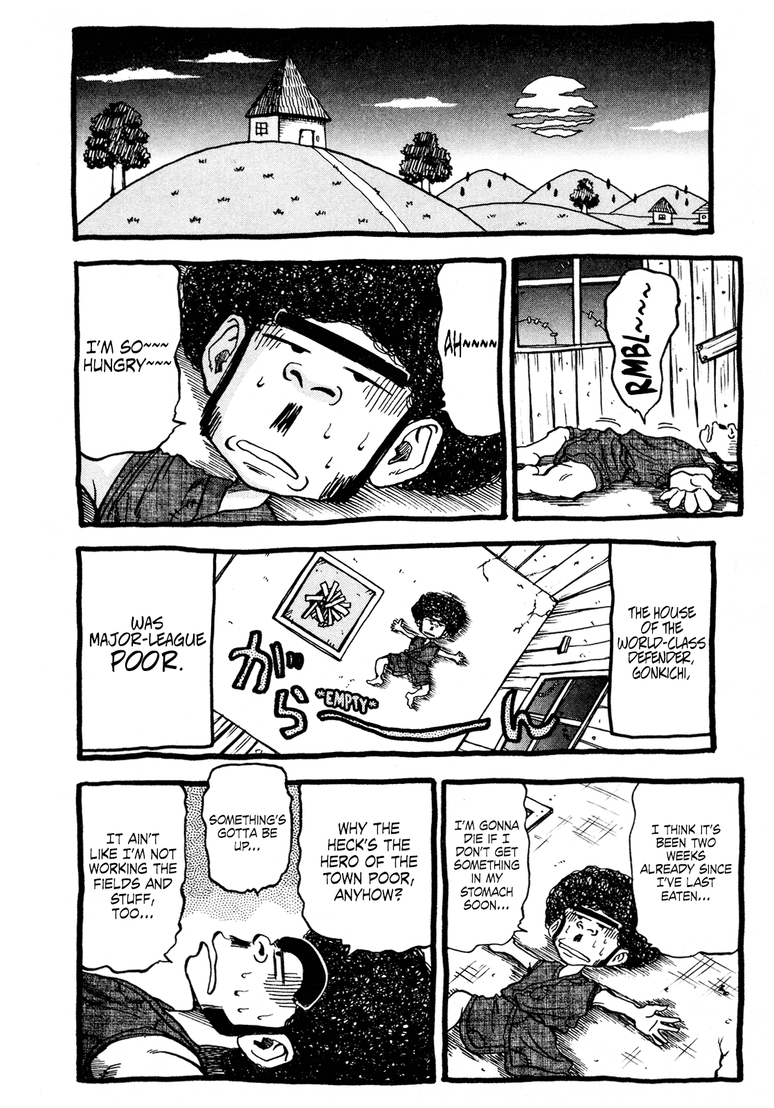 Seikimatsu Leader Den Takeshi! Chapter 87 page 4 - Chapter 87: Gonkichi and the God of Poverty