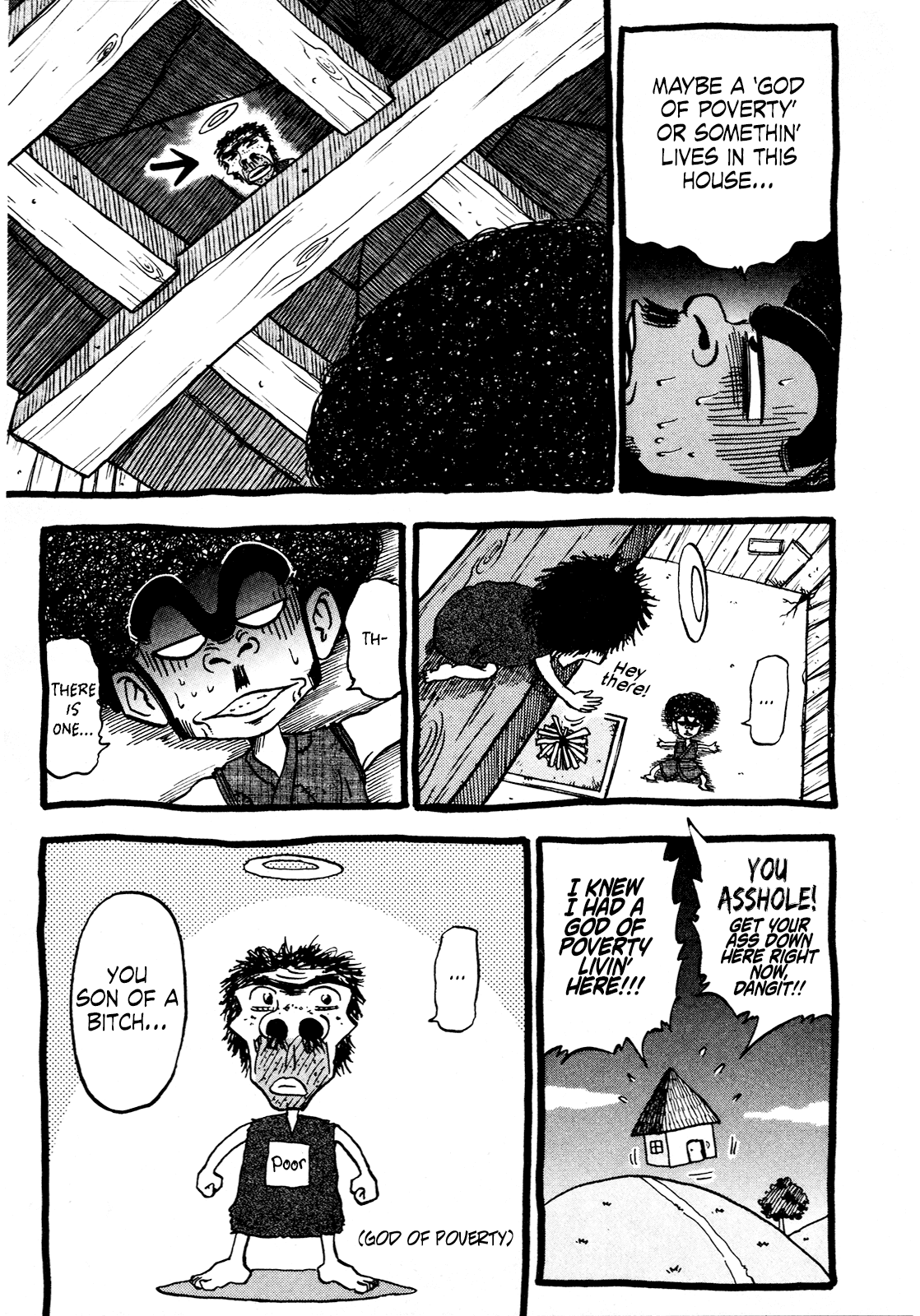 Seikimatsu Leader Den Takeshi! Chapter 87 page 5 - Chapter 87: Gonkichi and the God of Poverty