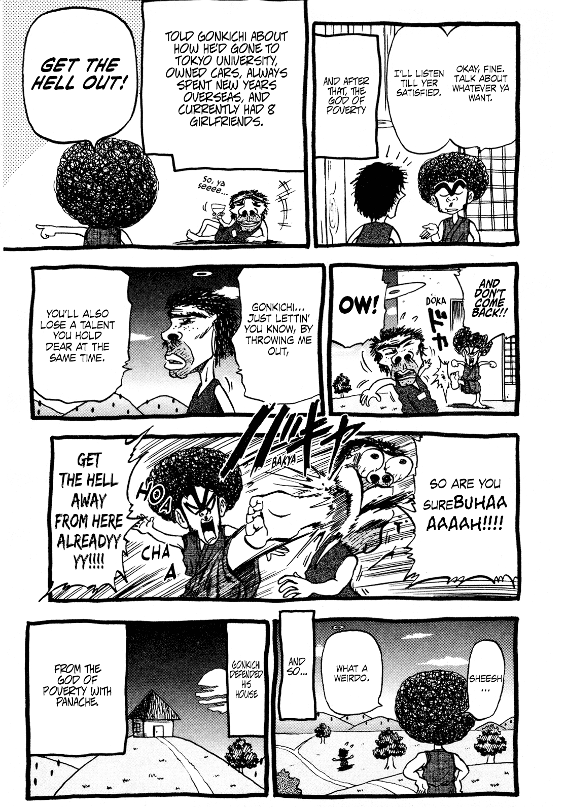Seikimatsu Leader Den Takeshi! Chapter 87 page 7 - Chapter 87: Gonkichi and the God of Poverty