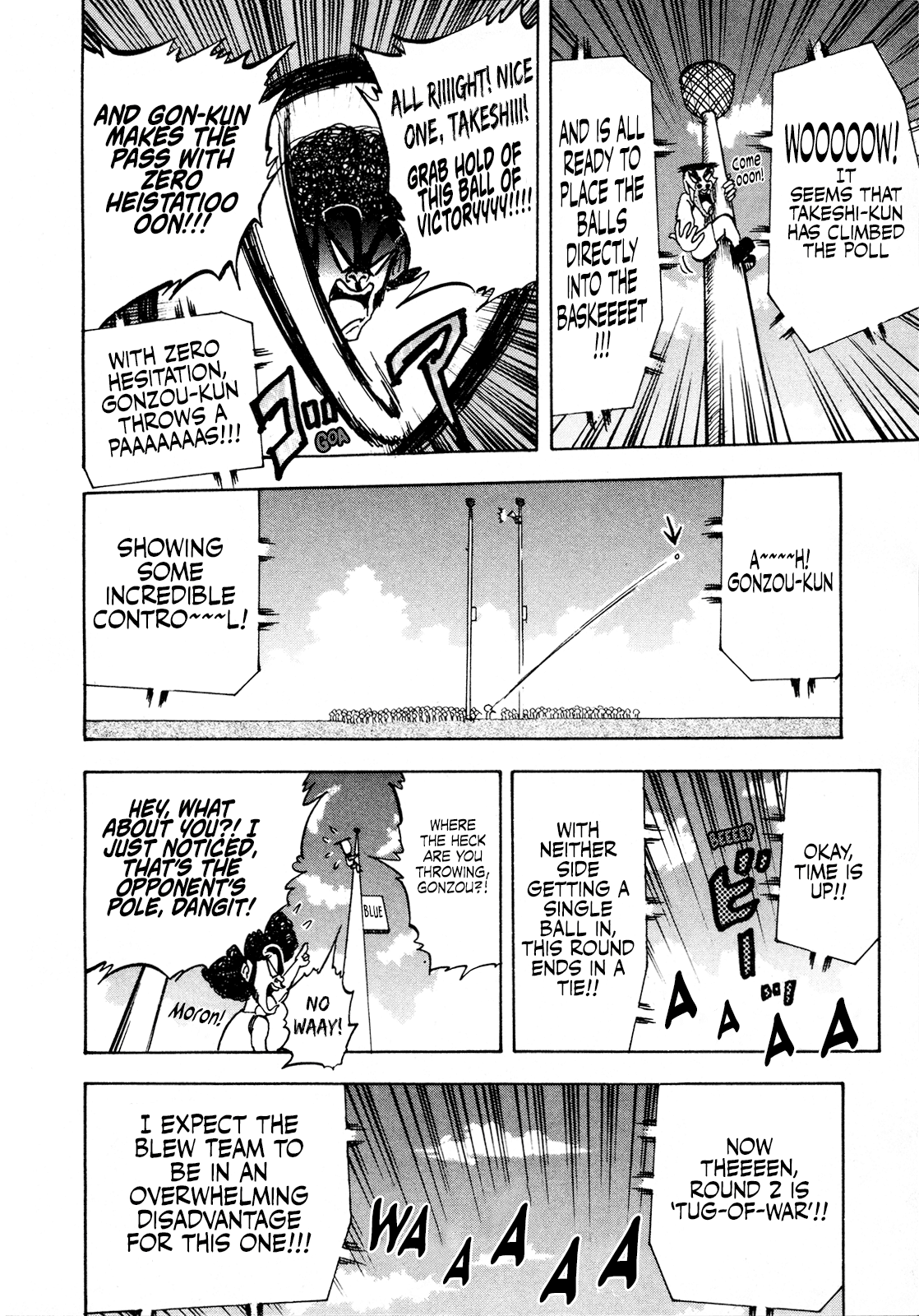 Seikimatsu Leader Den Takeshi! Chapter 88 page 10 - Chapter 88: Charge!! Poppo Elementary Sports Day!!