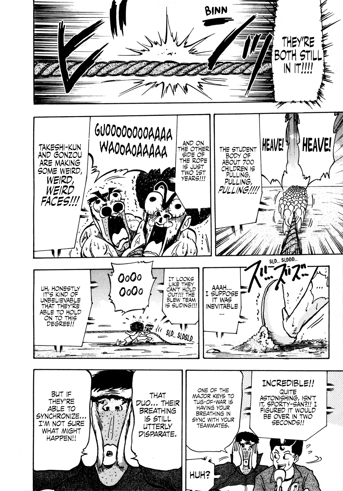 Seikimatsu Leader Den Takeshi! Chapter 88 page 12 - Chapter 88: Charge!! Poppo Elementary Sports Day!!