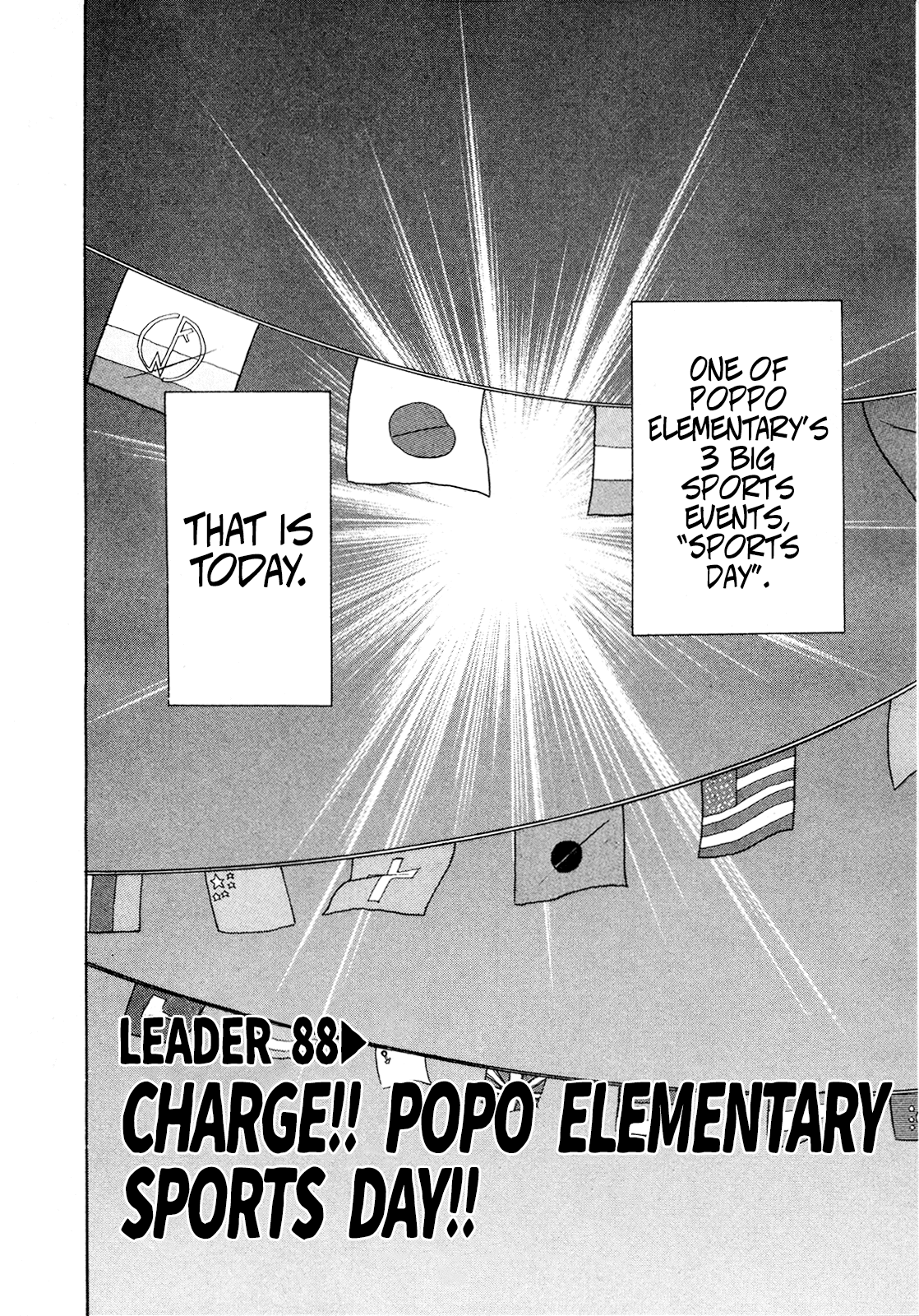 Seikimatsu Leader Den Takeshi! Chapter 88 page 2 - Chapter 88: Charge!! Poppo Elementary Sports Day!!