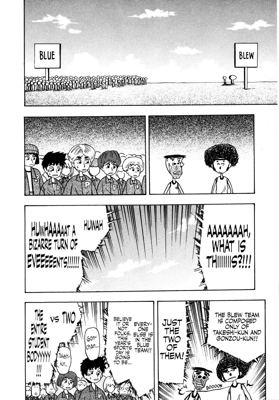 Seikimatsu Leader Den Takeshi! Chapter 88 page 6 - Chapter 88: Charge!! Poppo Elementary Sports Day!!