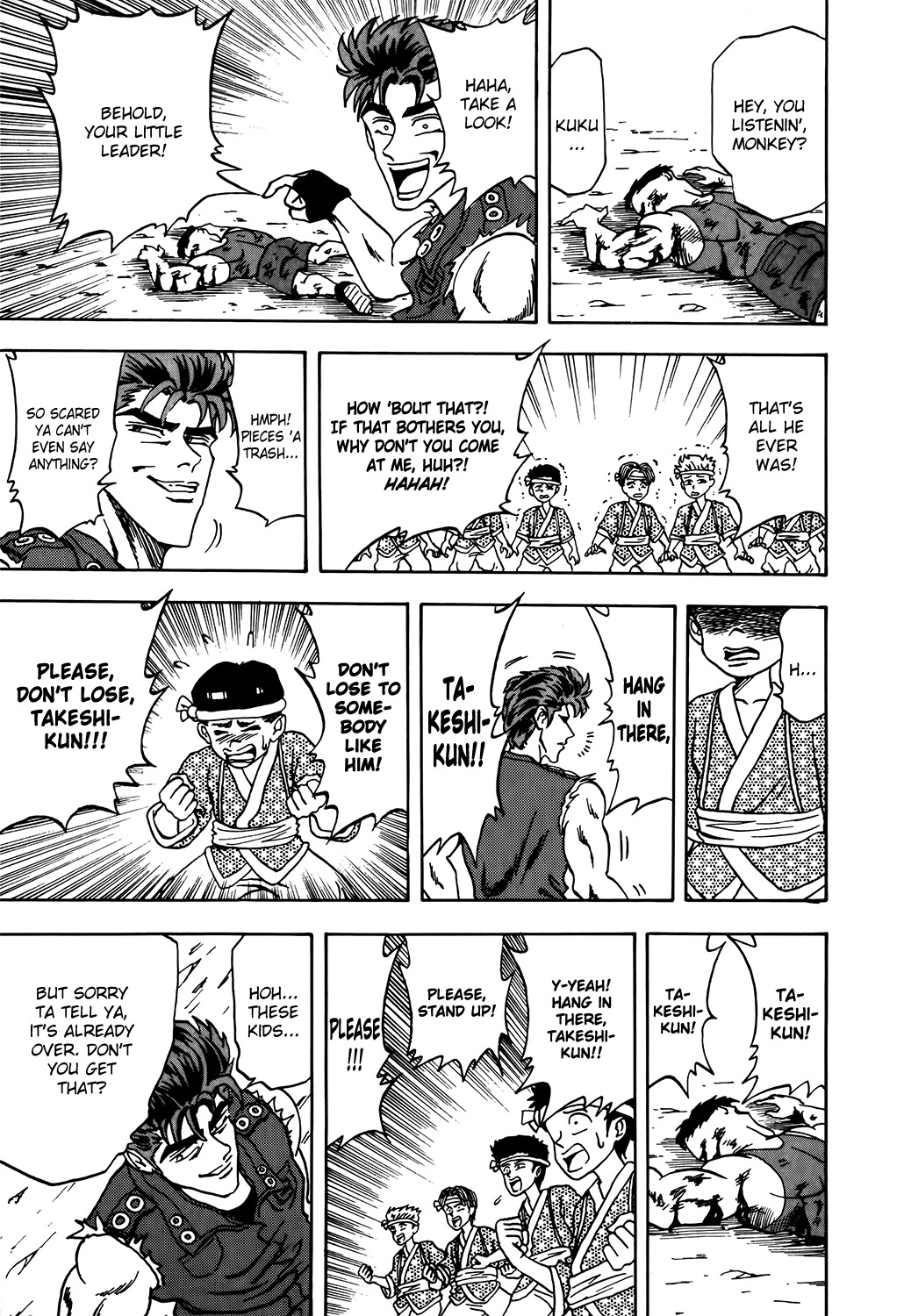 Seikimatsu Leader Den Takeshi! Chapter 9 page 15 - Chapter 9: A Magnificent Leader!! - 'Proof of a Leader' Arc Part 3