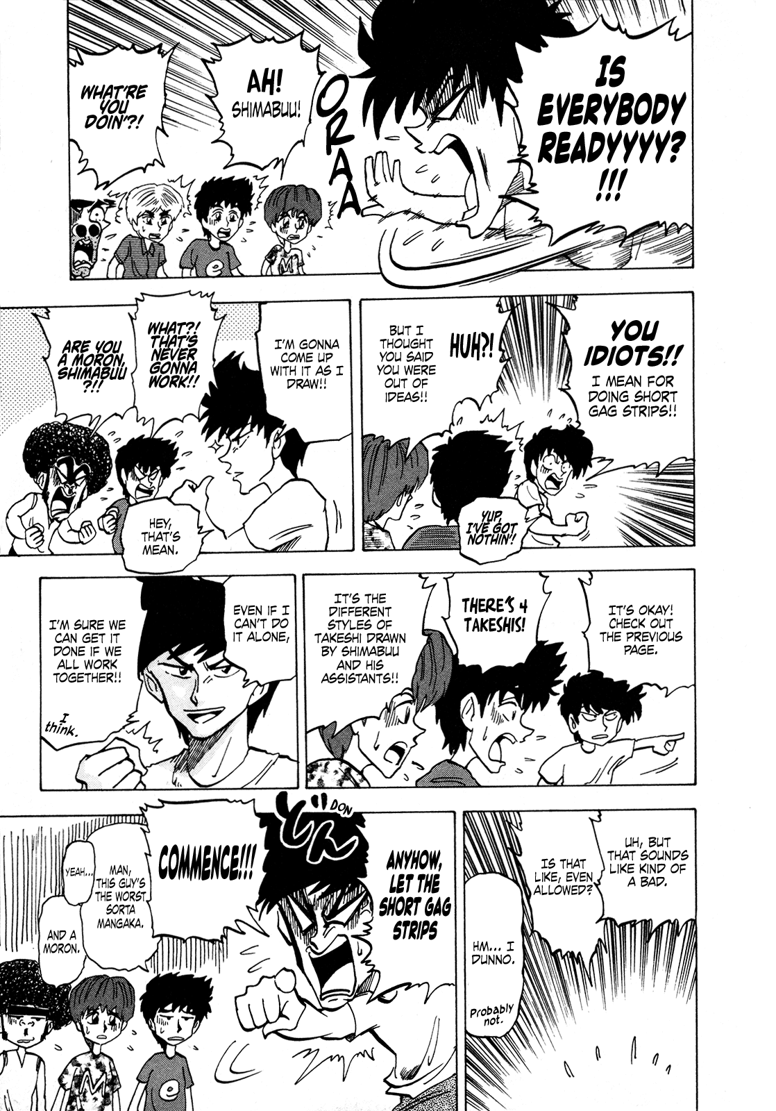 Seikimatsu Leader Den Takeshi! Chapter 92 page 3 - Chapter 92: Shimabuu's Big Trouble Special '99!!