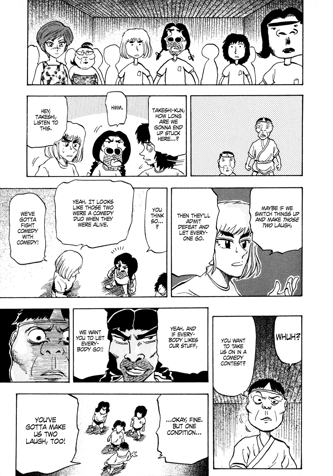 Seikimatsu Leader Den Takeshi! Chapter 95 page 15 - Chapter 95: Laugh...!!