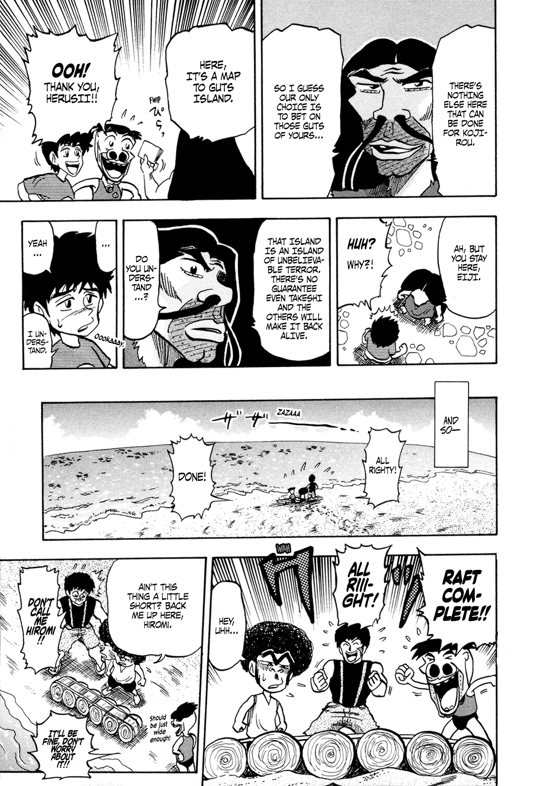 Seikimatsu Leader Den Takeshi! Chapter 96 page 13 - Chapter 96: Kojirou! Revival?! Great Adventure!!