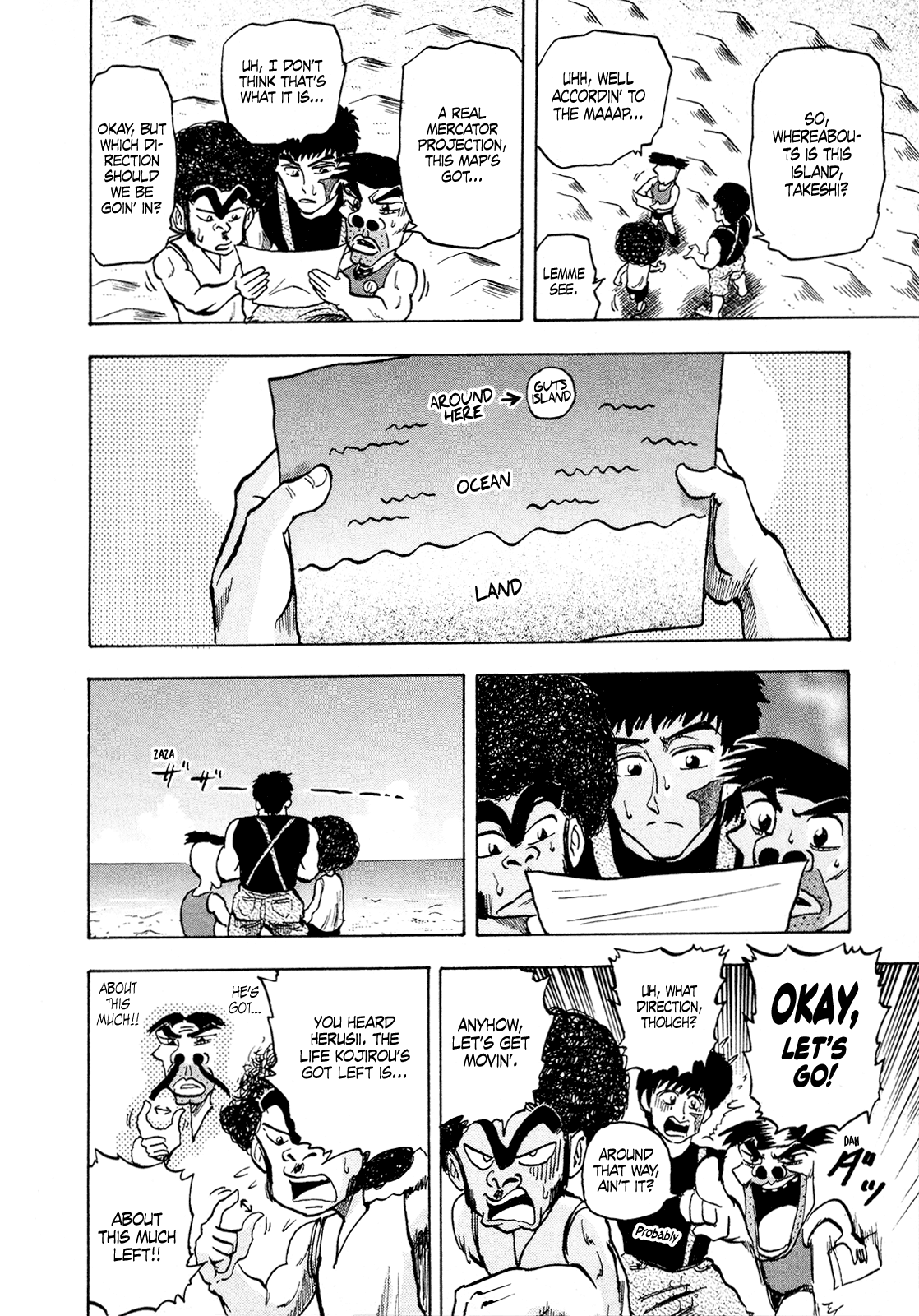 Seikimatsu Leader Den Takeshi! Chapter 96 page 14 - Chapter 96: Kojirou! Revival?! Great Adventure!!