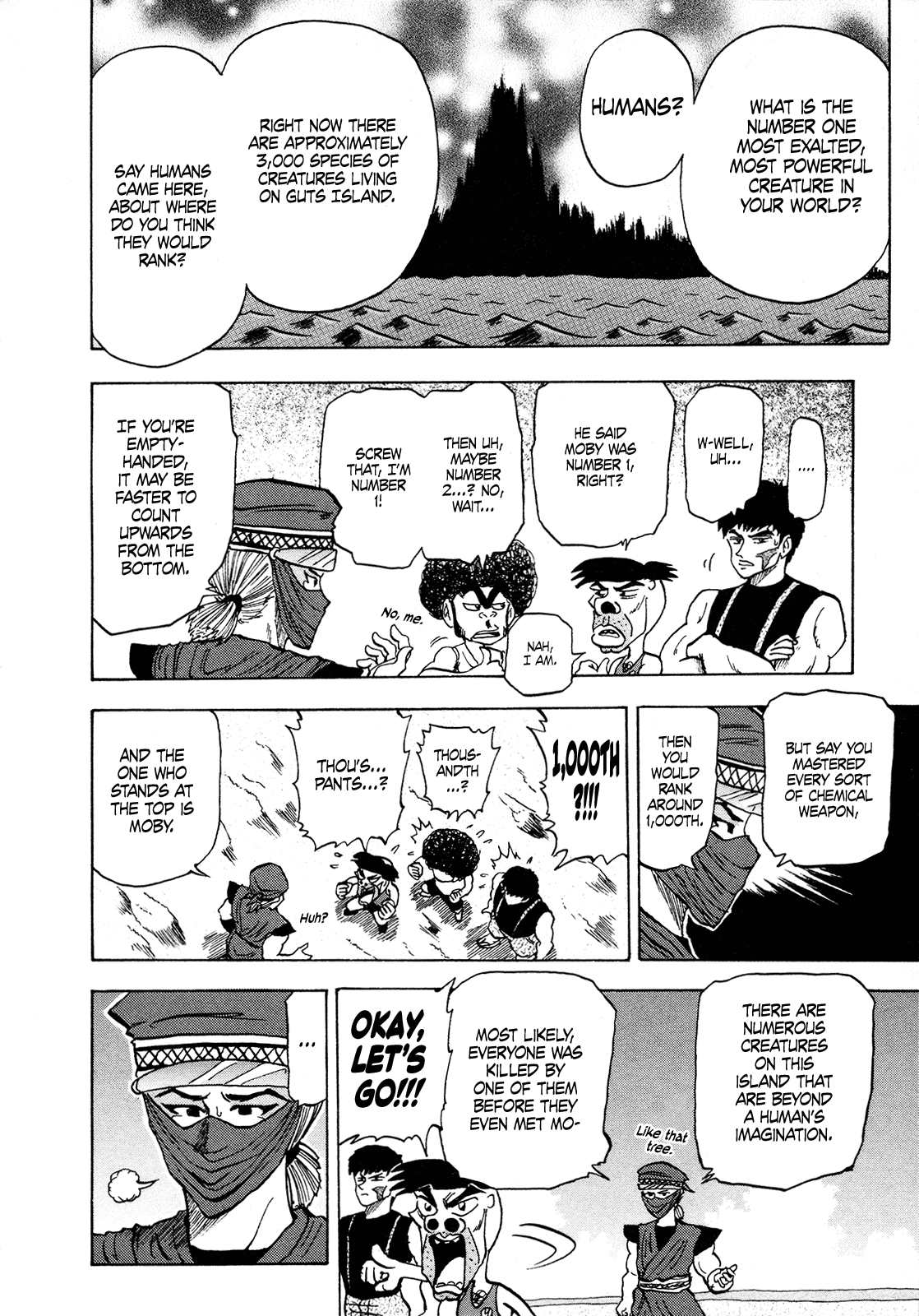 Seikimatsu Leader Den Takeshi! Chapter 97 page 14 - Chapter 97: Shishikaba of Guts Island!!