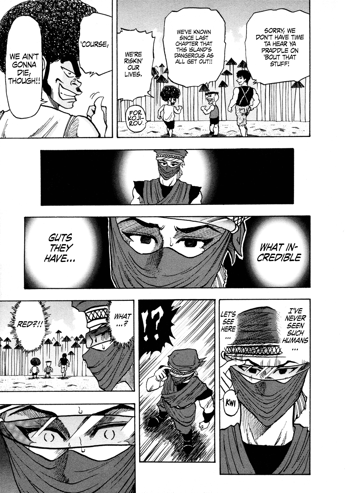 Seikimatsu Leader Den Takeshi! Chapter 97 page 15 - Chapter 97: Shishikaba of Guts Island!!