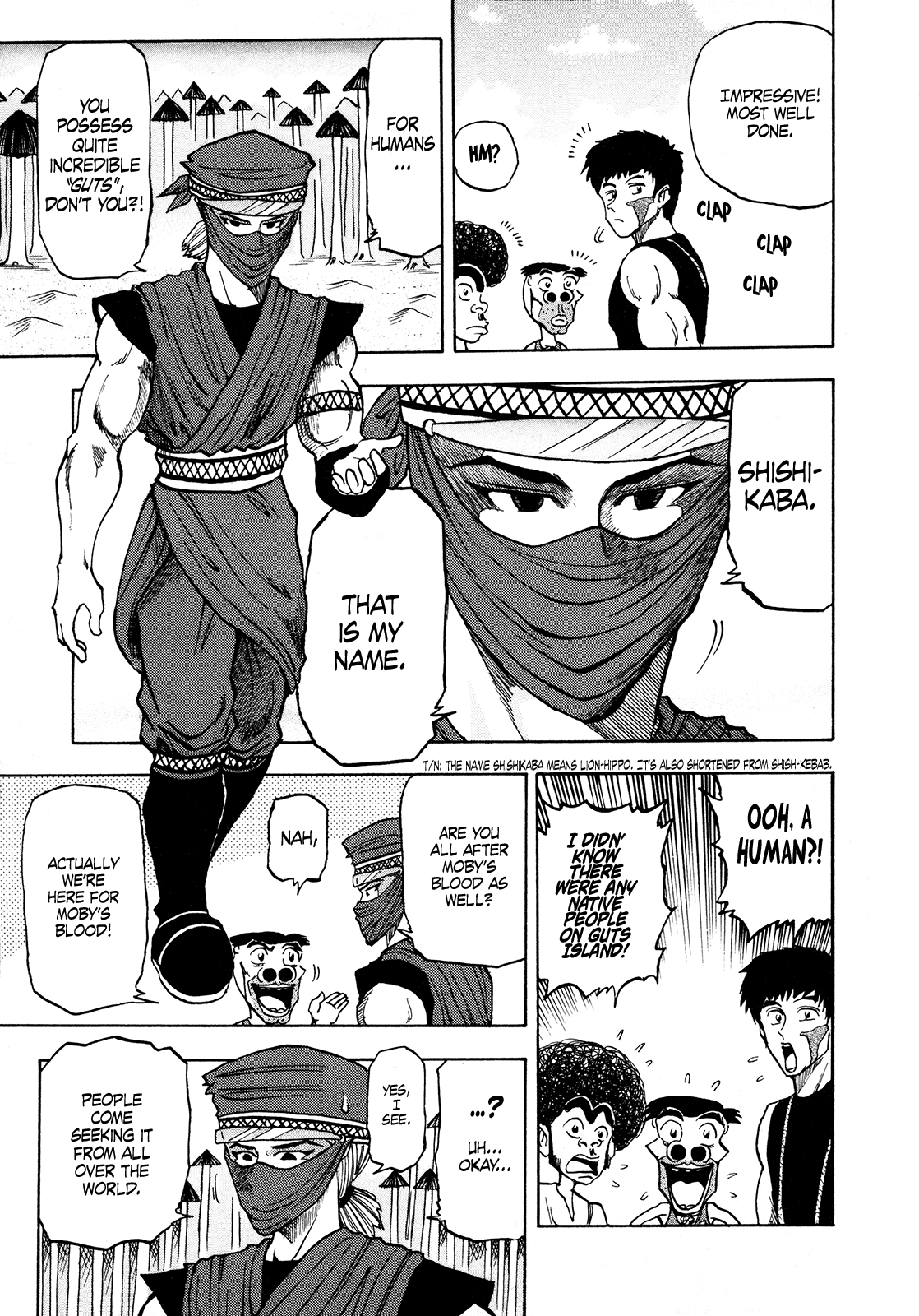Seikimatsu Leader Den Takeshi! Chapter 97 page 9 - Chapter 97: Shishikaba of Guts Island!!