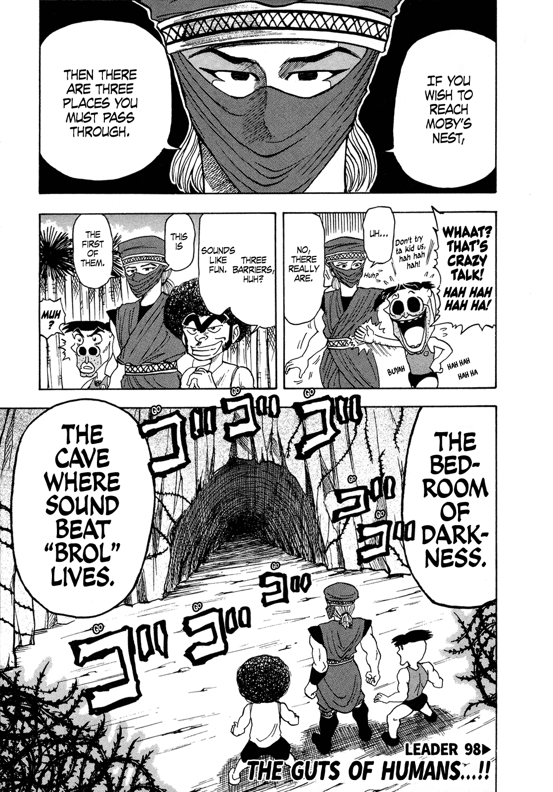 Seikimatsu Leader Den Takeshi! Chapter 98 page 1 - Chapter 98: The Guts of Humans...!!