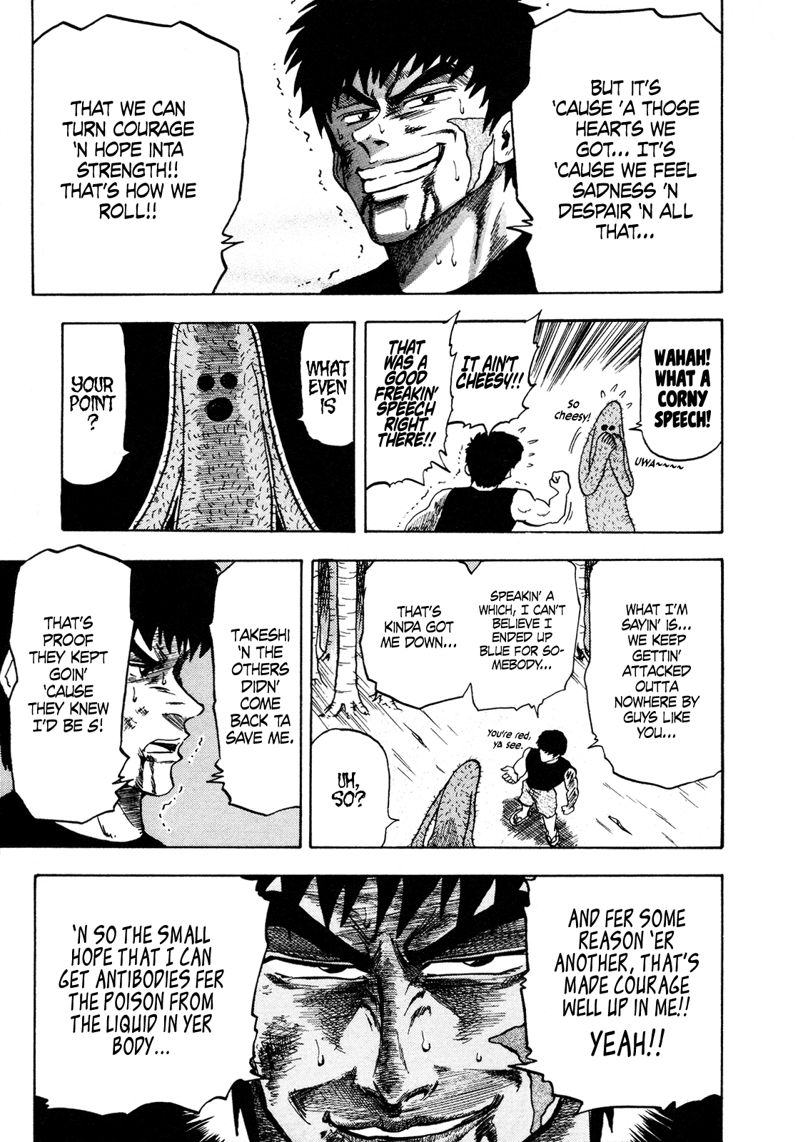 Seikimatsu Leader Den Takeshi! Chapter 98 page 7 - Chapter 98: The Guts of Humans...!!