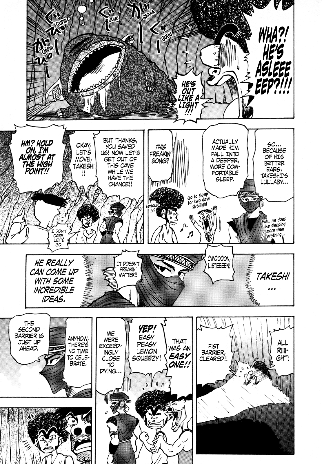 Seikimatsu Leader Den Takeshi! Chapter 99 page 17 - Chapter 99: The Bloodcurdling Sound Beast, Brol!!