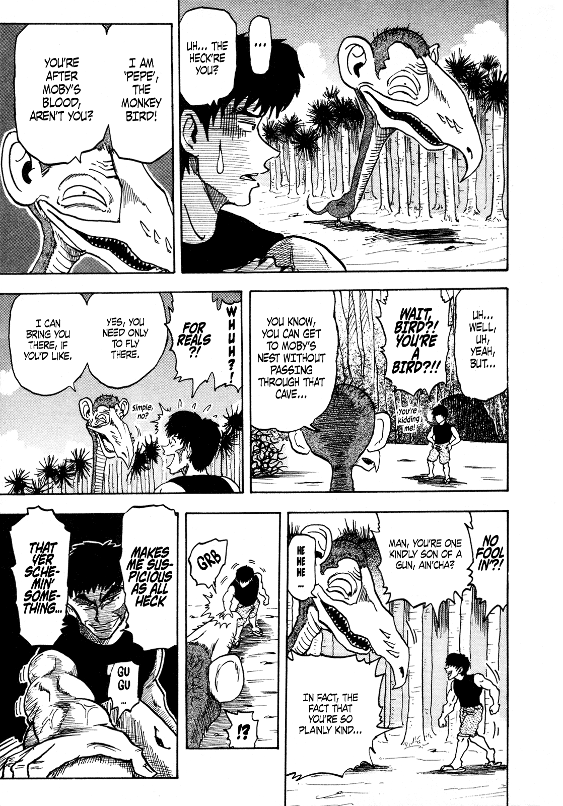 Seikimatsu Leader Den Takeshi! Chapter 99 page 7 - Chapter 99: The Bloodcurdling Sound Beast, Brol!!