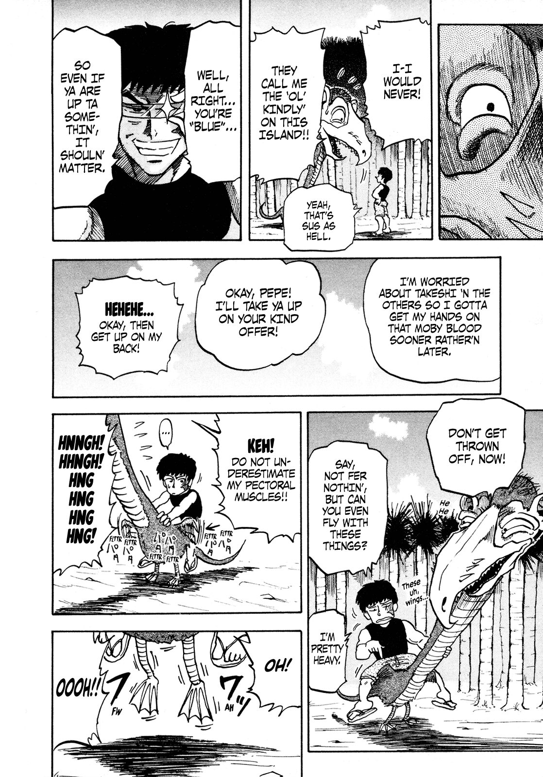 Seikimatsu Leader Den Takeshi! Chapter 99 page 8 - Chapter 99: The Bloodcurdling Sound Beast, Brol!!