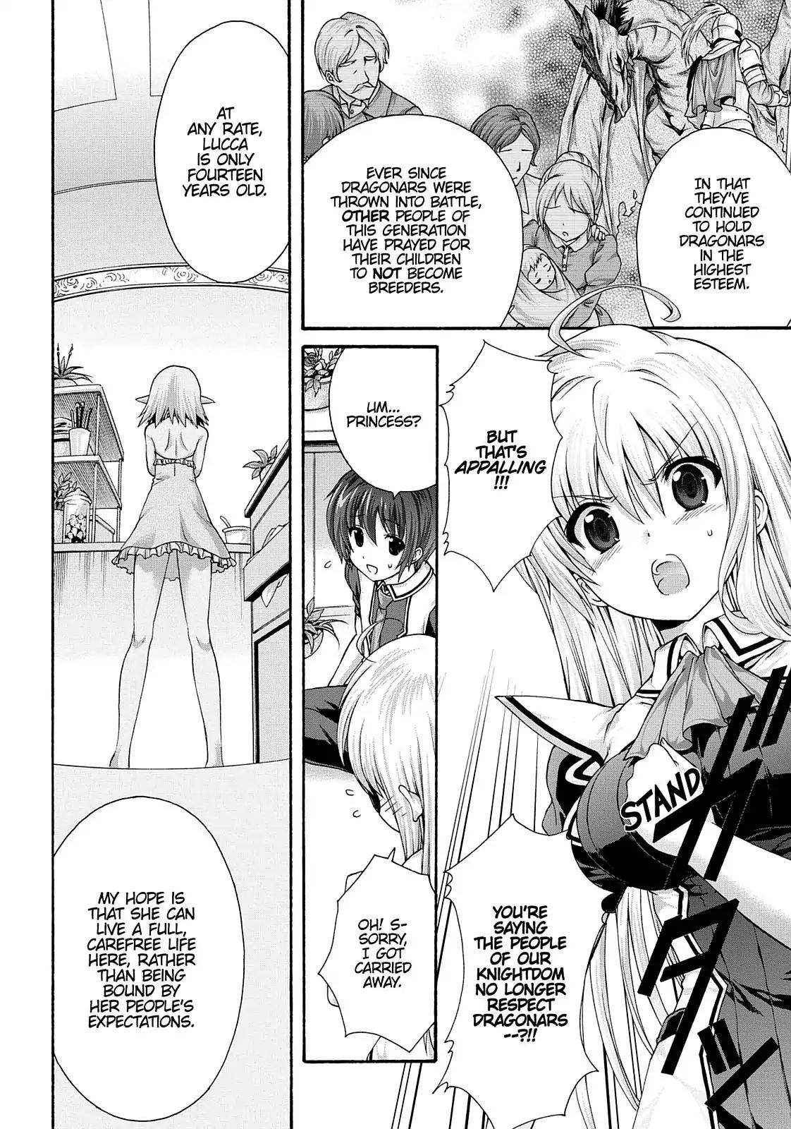 Seikoku no Ryuu Kishi Chapter 17 page 25 - Chapter 17: Rebecca's Dangerous Command