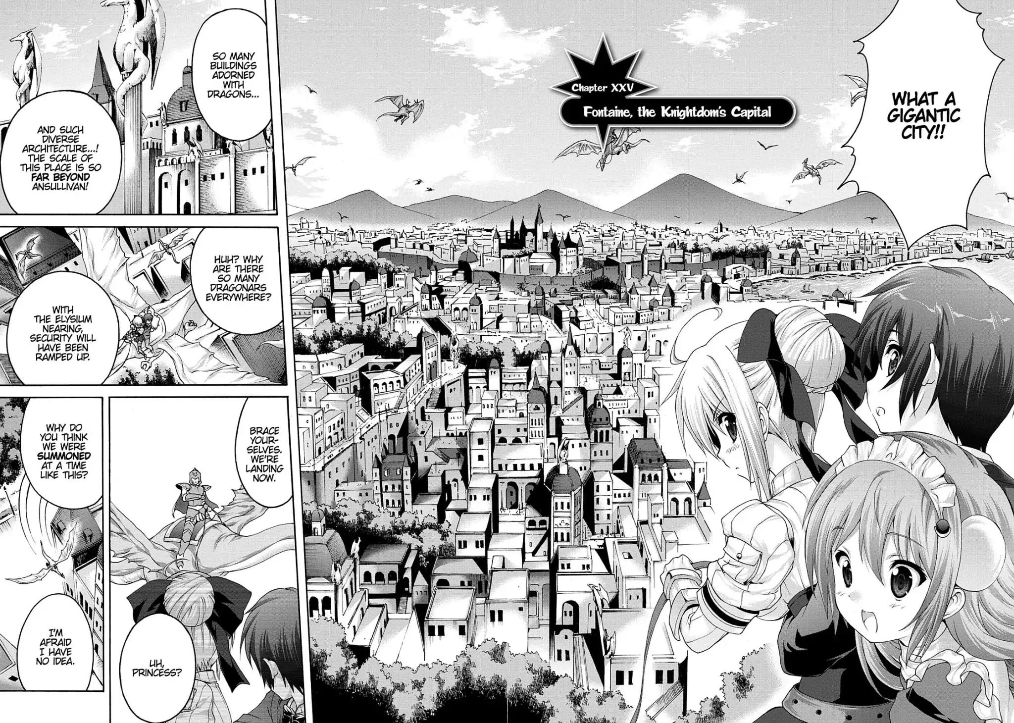 Seikoku no Ryuu Kishi Chapter 25 page 4 - Chapter 25: Fontaine, the Knightdom's Capital