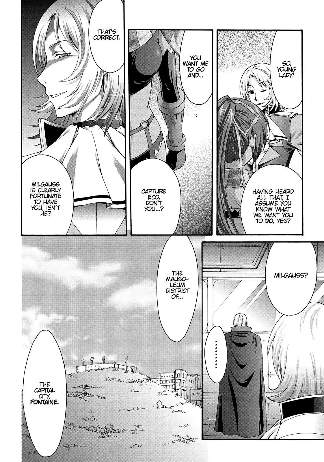 Seikoku no Ryuu Kishi Chapter 27 page 13 - Chapter 27: Conspiracy Aboard the Beowulf